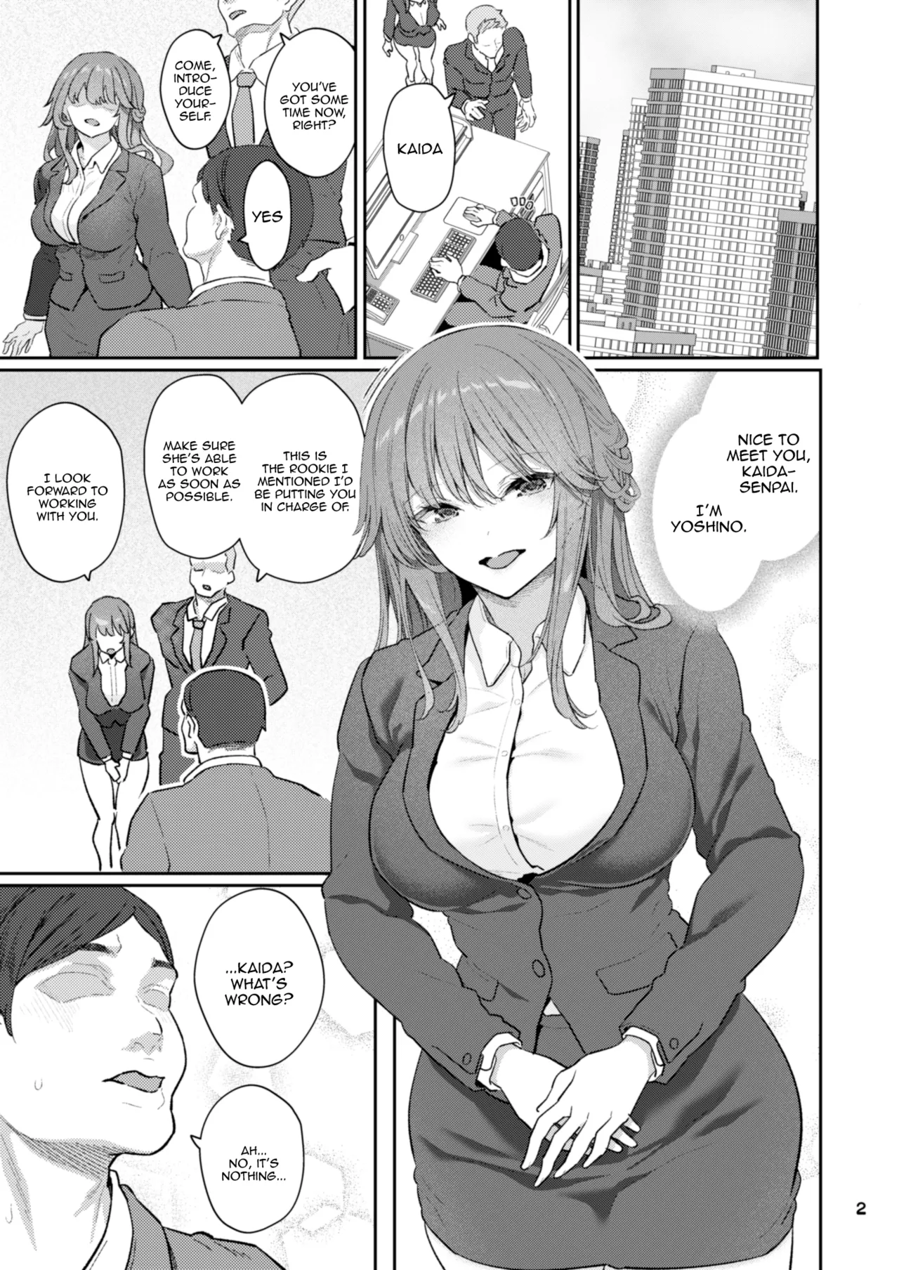[Pale Scarlet (Matsukawa)]【Hamedori (Sui】Yoshino Miki (24) Moto Buka Shinkon Shifuku to Suit de [English] [Digital] image number 2