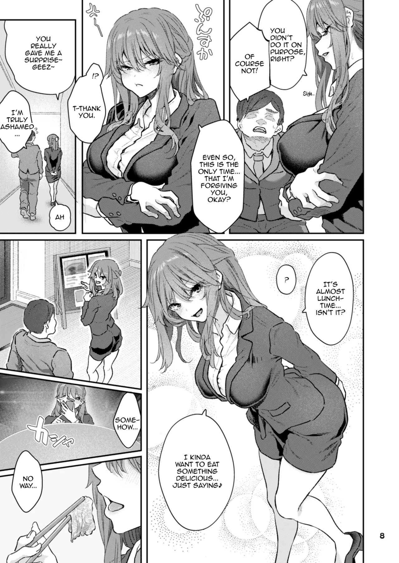 [Pale Scarlet (Matsukawa)]【Hamedori (Sui】Yoshino Miki (24) Moto Buka Shinkon Shifuku to Suit de [English] [Digital] image number 8