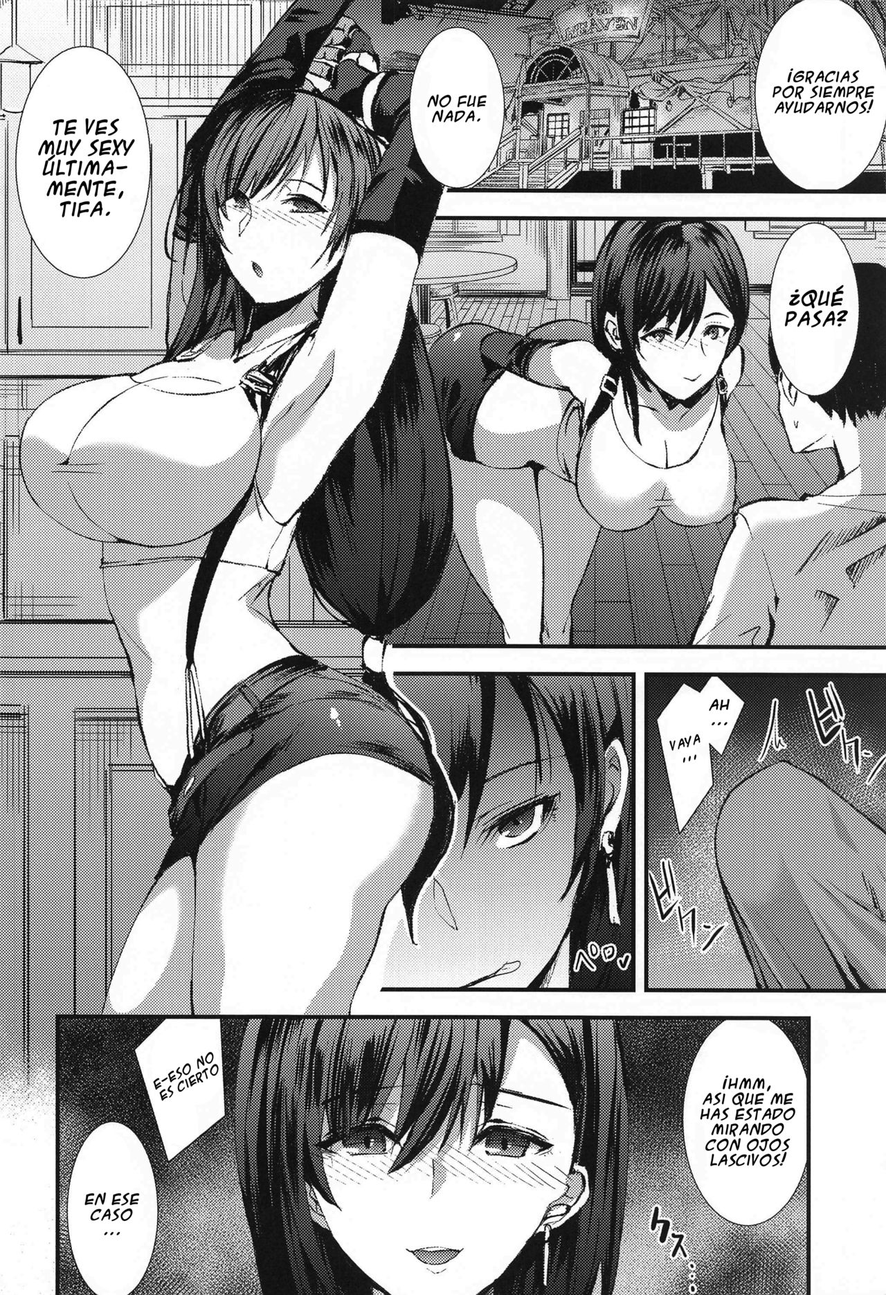 [sand (Asahiru Yuu)] Shoufu Tifa | Whore Tifa (Final Fantasy VII) [Spanish] [Rin Breaker] 画像番号 19