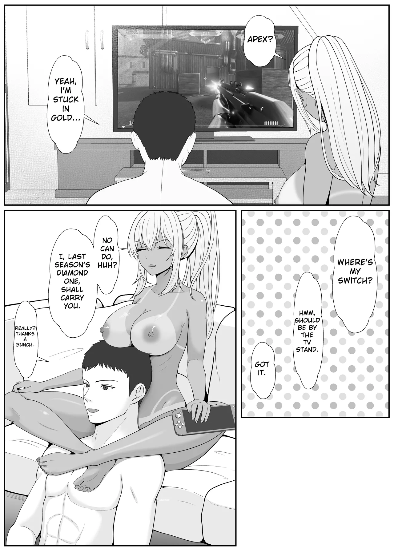 [Sanbalkin] Half Gimai to no Amai Nichijou to Noumitsu Sex 2 [English] 이미지 번호 55