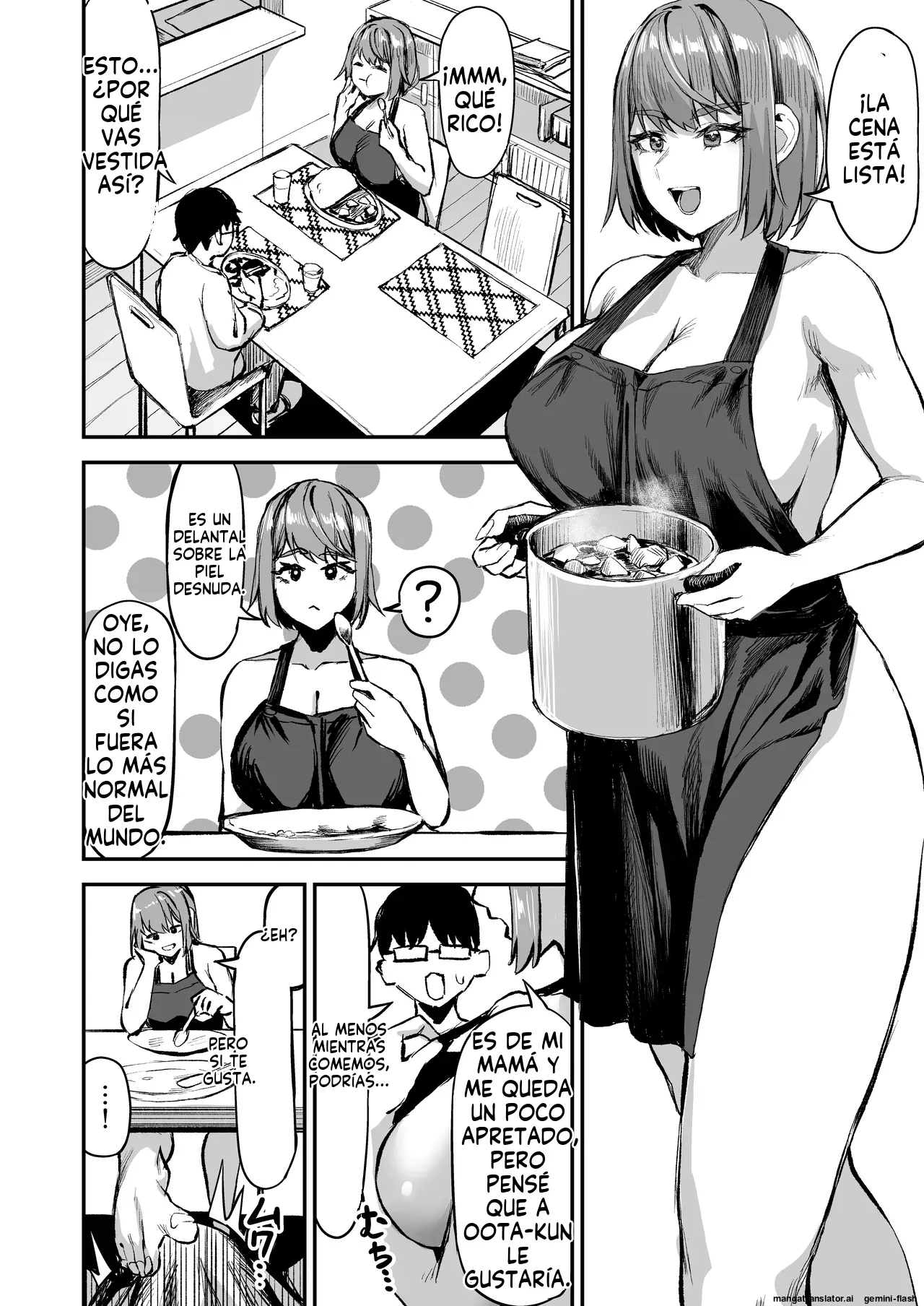 Dekkai Joshi ni Taberareru!! (Spanish) MTL 画像番号 31