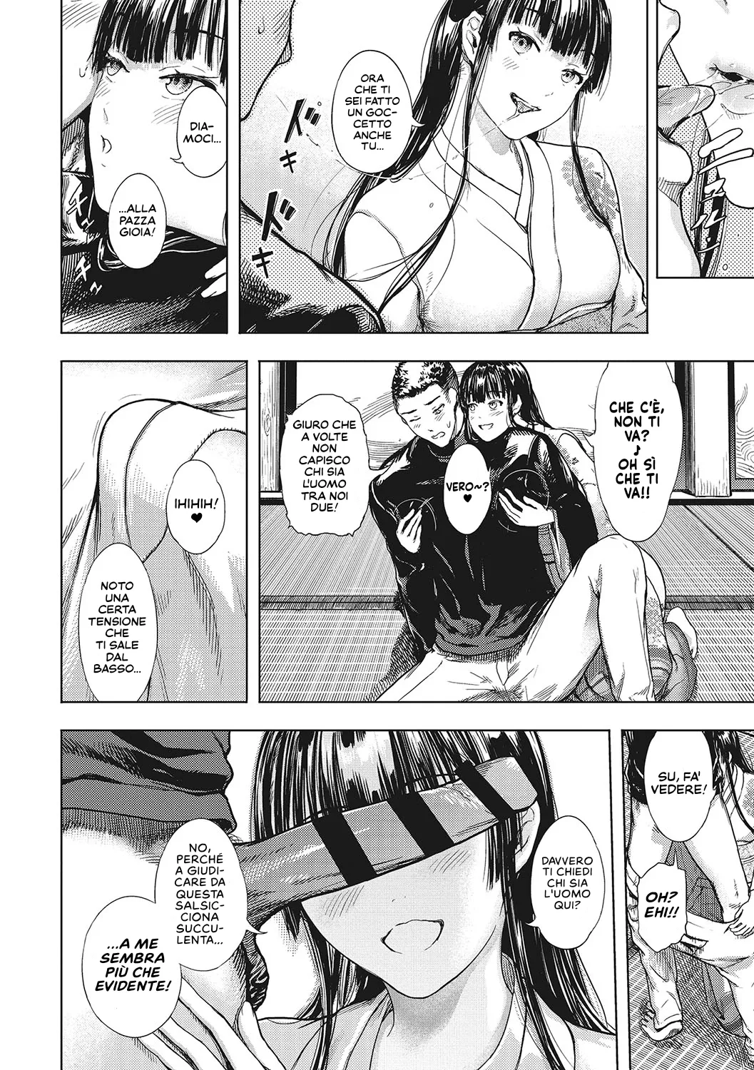 [Kurofood] Miwaku no hana | Splendide Morette Cap.1-3 (Kuro Kami Ken Ran) [Italian] [Hentai Fantasy] [Digital] Bildnummer 7