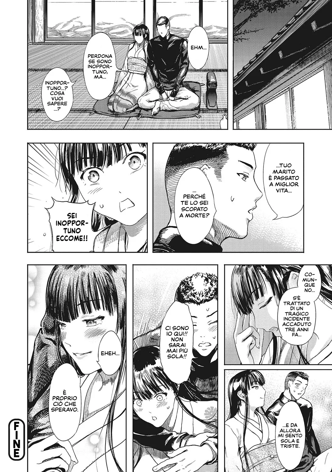 [Kurofood] Miwaku no hana | Splendide Morette Cap.1-3 (Kuro Kami Ken Ran) [Italian] [Hentai Fantasy] [Digital] Bildnummer 29