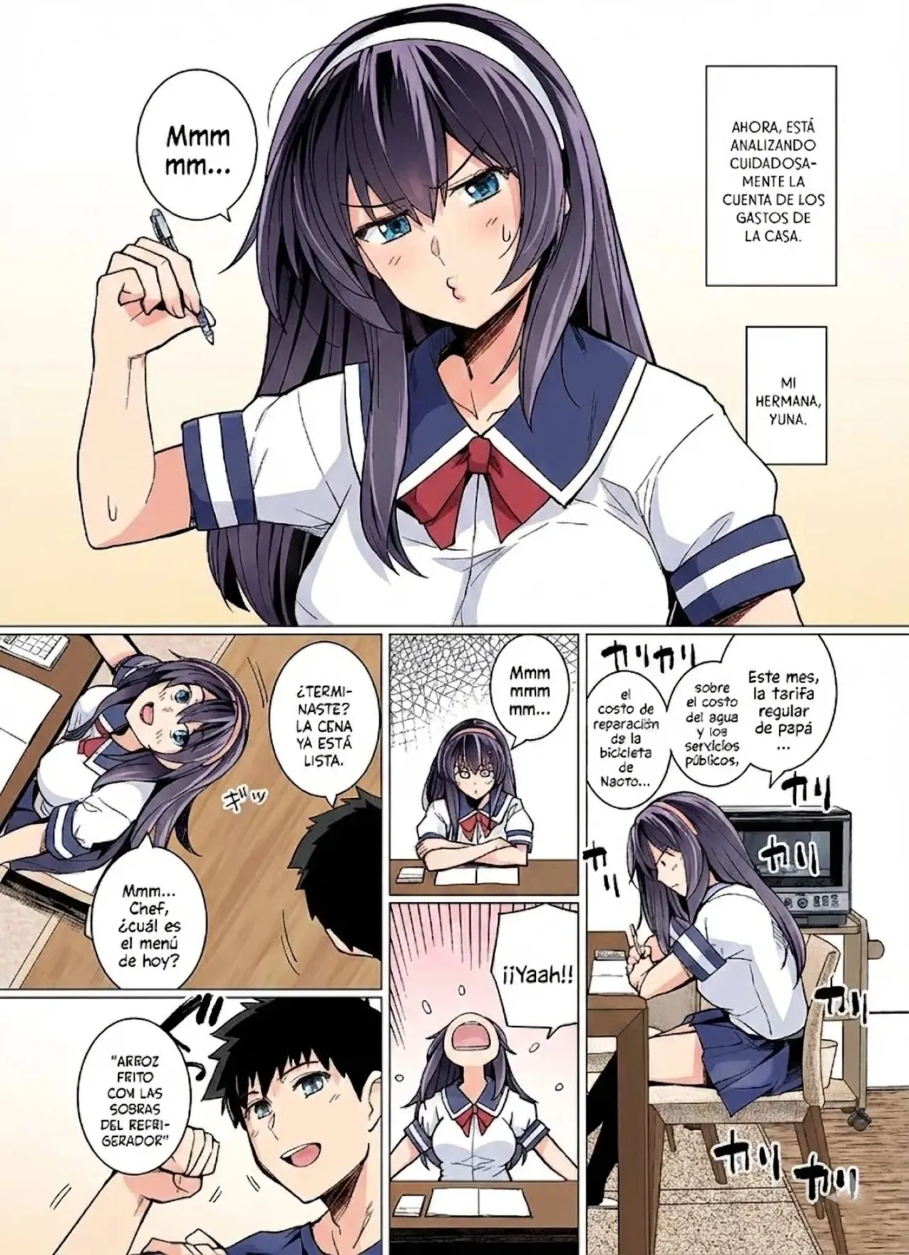 [Royal Bitch (Haruhisky)] Ane wa Oyaji ni Dakareteru｜Mi hermana está en manos de mi padrastro [Spanish] [Mely Trap Scans + Cody96] [Colorized] [Decensored] [Digital] 5eme image