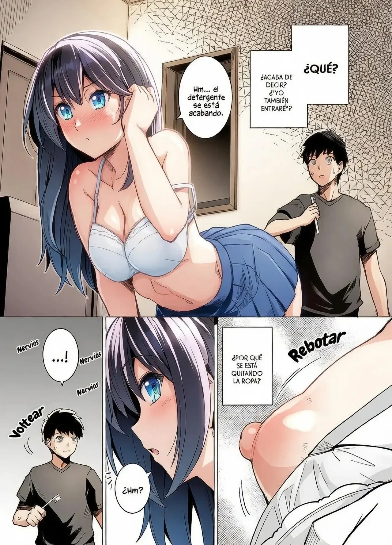 [Royal Bitch (Haruhisky)] Ane wa Oyaji ni Dakareteru｜Mi hermana está en manos de mi padrastro [Spanish] [Mely Trap Scans + Cody96] [Colorized] [Decensored] [Digital] 13eme image