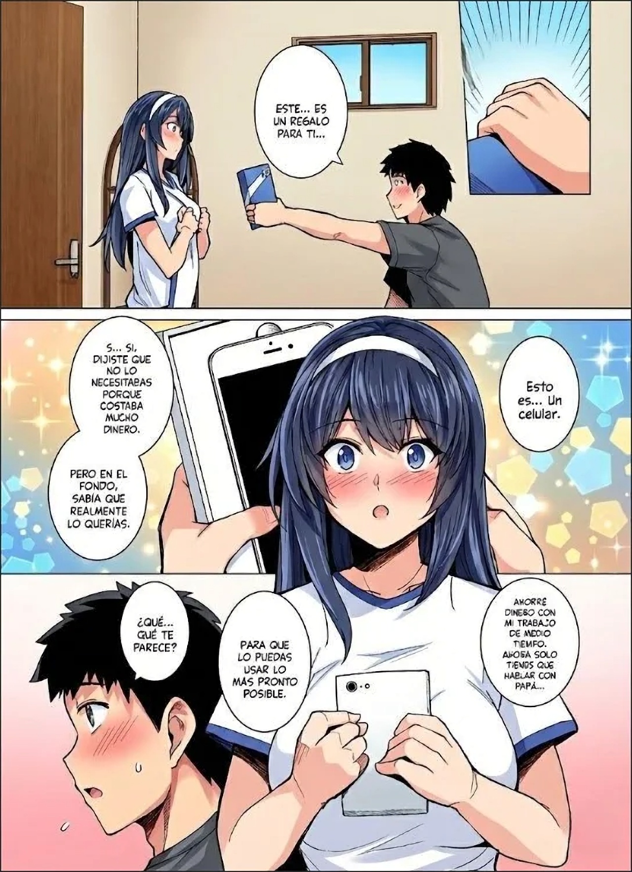 [Royal Bitch (Haruhisky)] Ane wa Oyaji ni Dakareteru｜Mi hermana está en manos de mi padrastro [Spanish] [Mely Trap Scans + Cody96] [Colorized] [Decensored] [Digital] 22eme image