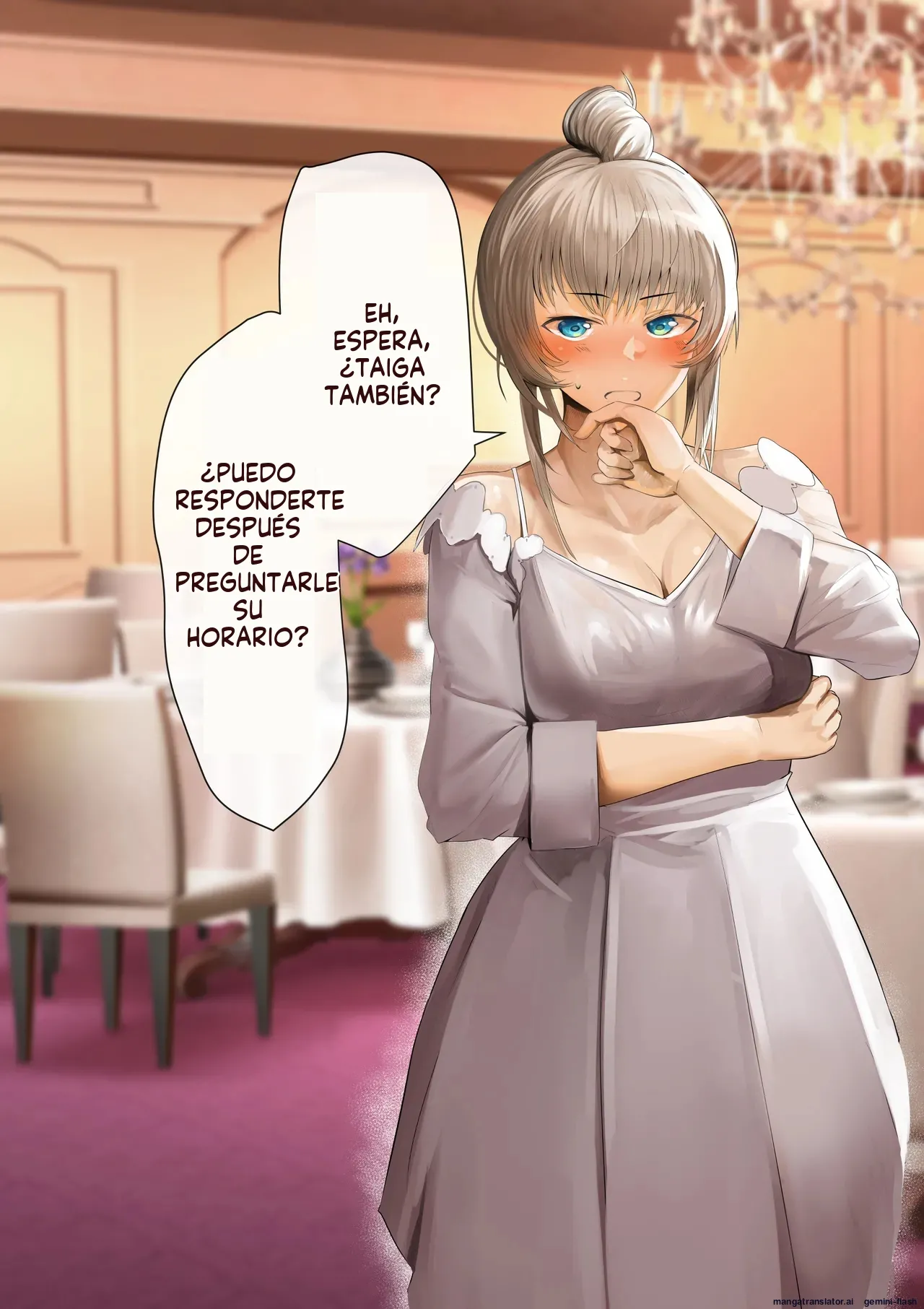 Osananajimi no Shiro Gal ga Jitsu wa Shojo de Ninshin made Sasete shimatta Ohanashi Ninpu Wedding (Spanish) MTL 图片编号 52