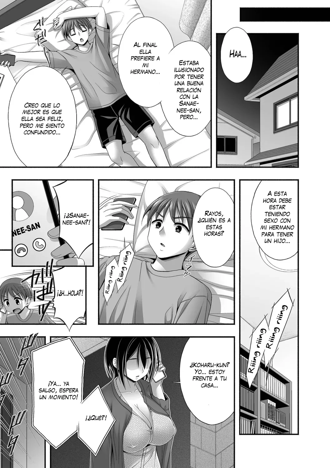 [Tadano Myoshi] Aniyome to no Himitsu no Kankei｜Relación Secreta con la Esposa de mi Hermano [Spanish] [K-le Traducciones] [Ongoing] изображение № 37