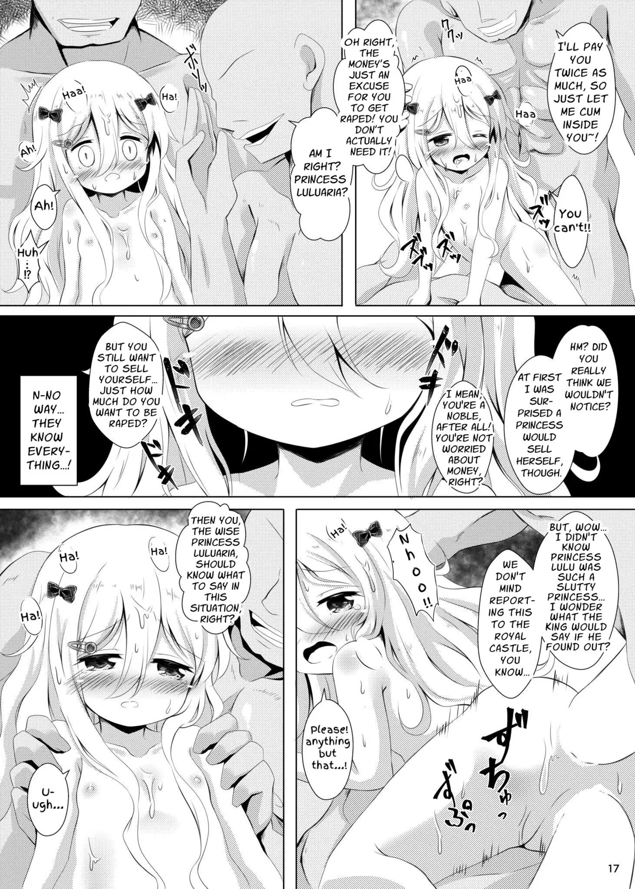 [Aaaa Ichizoku Kumiai (Aiura Aiu)] Chiisana Hime wa ××× Ni Muchuu desu [English] [GGY Translations] [Digital] numero di immagine  17