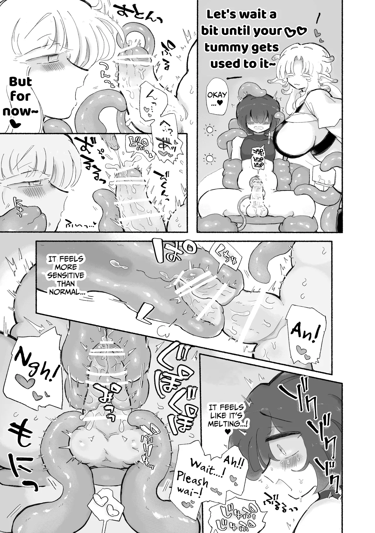 [Arijigoku (sandbox)] Shiawase Onaho-ka 1000-nen Ichaicha Keikaku | Happy 1000 Year Lovey-Dovey Onahole-ification Plan [English] [DoubleBunny] 이미지 번호 13