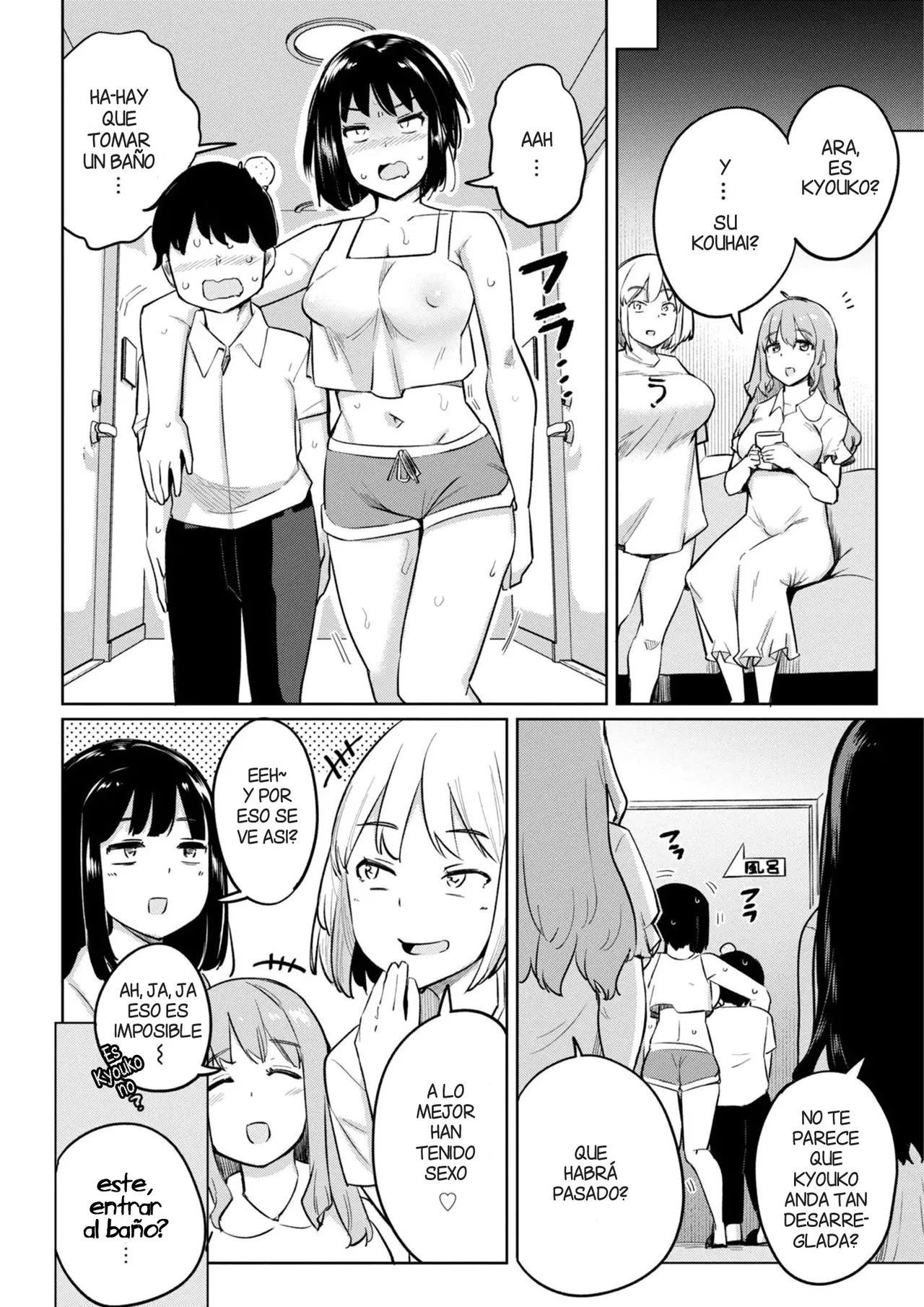 [Ippongui] Kouhai Amayakashi Harem in Fuuki Iinkai Ch. 4 | Un Kouhai mimado por un Haren en el Comite de la Moral Publica (Cap.4) [Spanish] [Harenchi no Fansub] [Digital] 이미지 번호 20