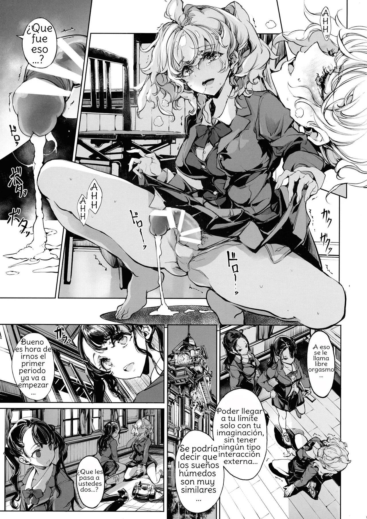 [70 Nenshiki Yuukyuu Kikan (Ohagi-san)] Mitsu no Shitataru Hana no You [Spanish] [Amaterasu] 图片编号 13