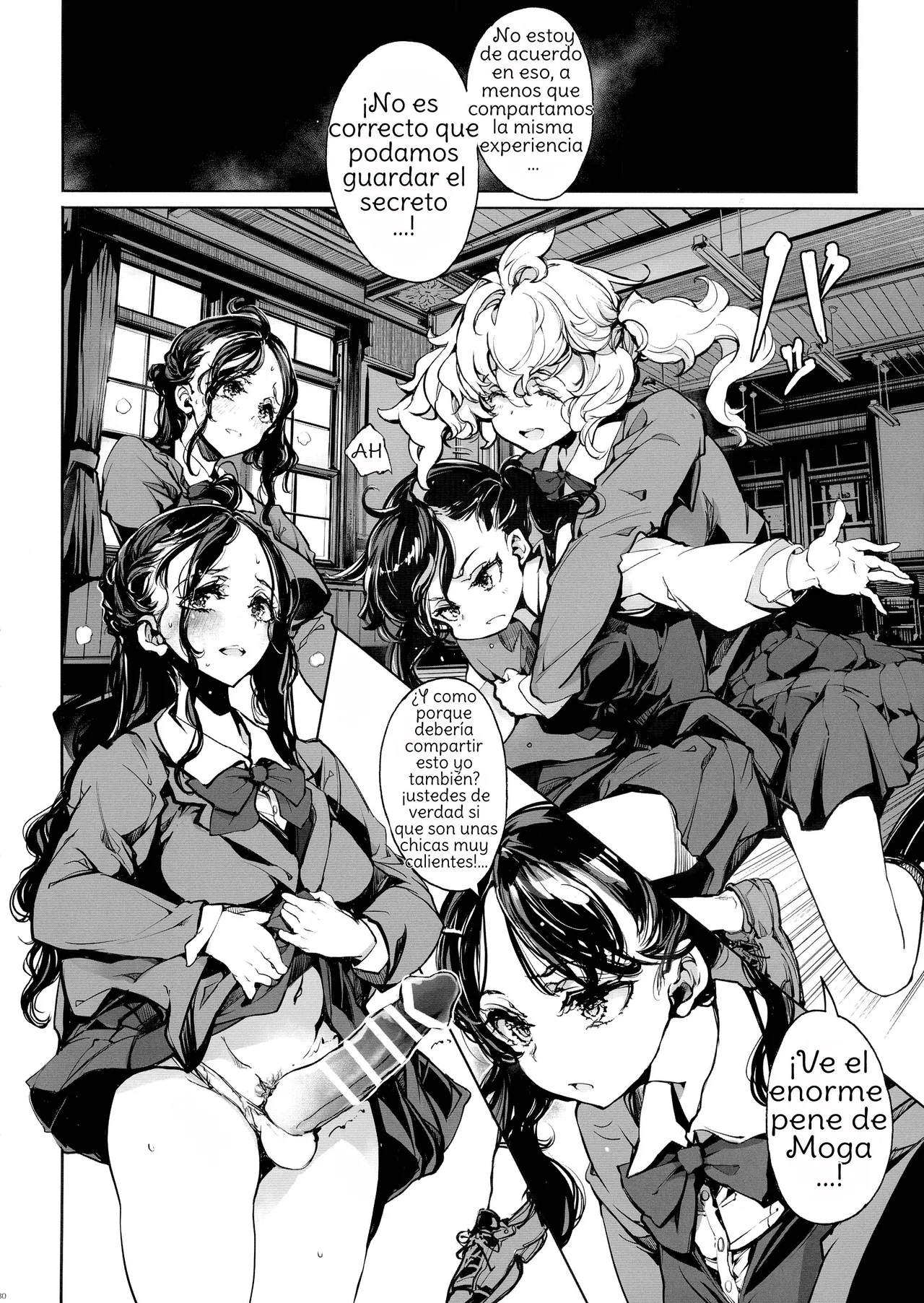 [70 Nenshiki Yuukyuu Kikan (Ohagi-san)] Mitsu no Shitataru Hana no You [Spanish] [Amaterasu] 图片编号 32