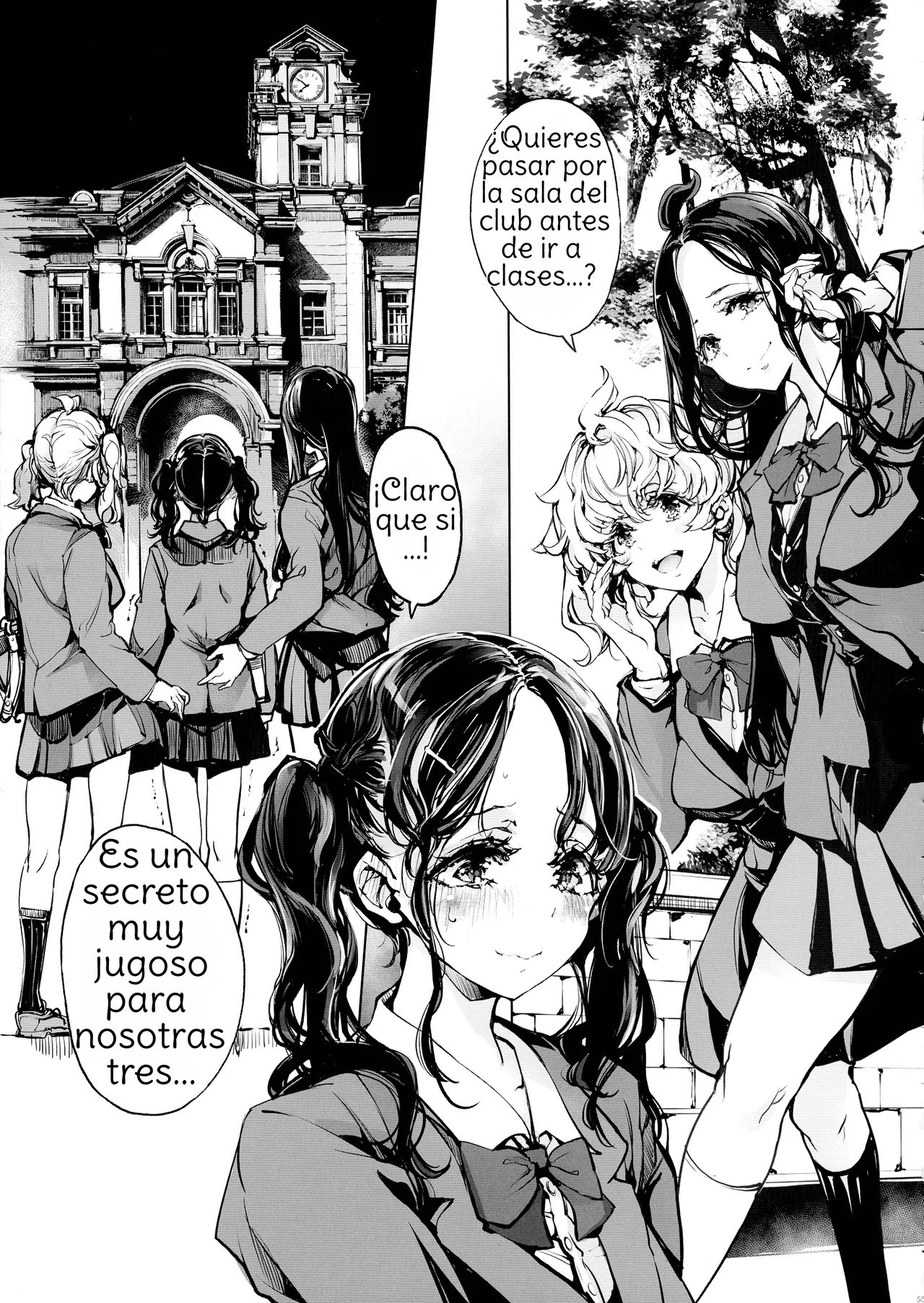 [70 Nenshiki Yuukyuu Kikan (Ohagi-san)] Mitsu no Shitataru Hana no You [Spanish] [Amaterasu] 图片编号 57