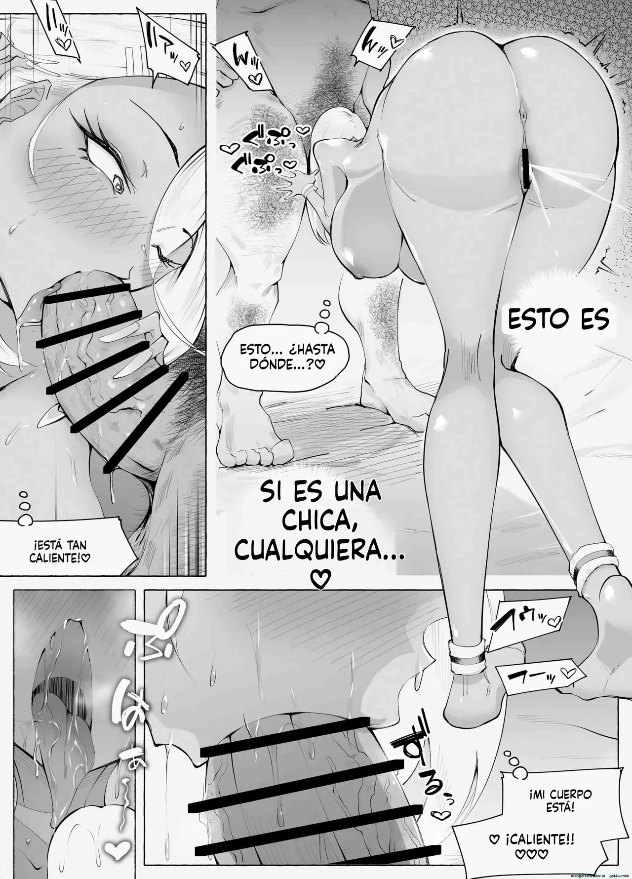 [blue soda] Saikyou Gal Wakarase Oil Massage｜Un Masaje de Aceite para Domar a una Arrogante Gal [Spanish] [FallenSub] изображение № 44