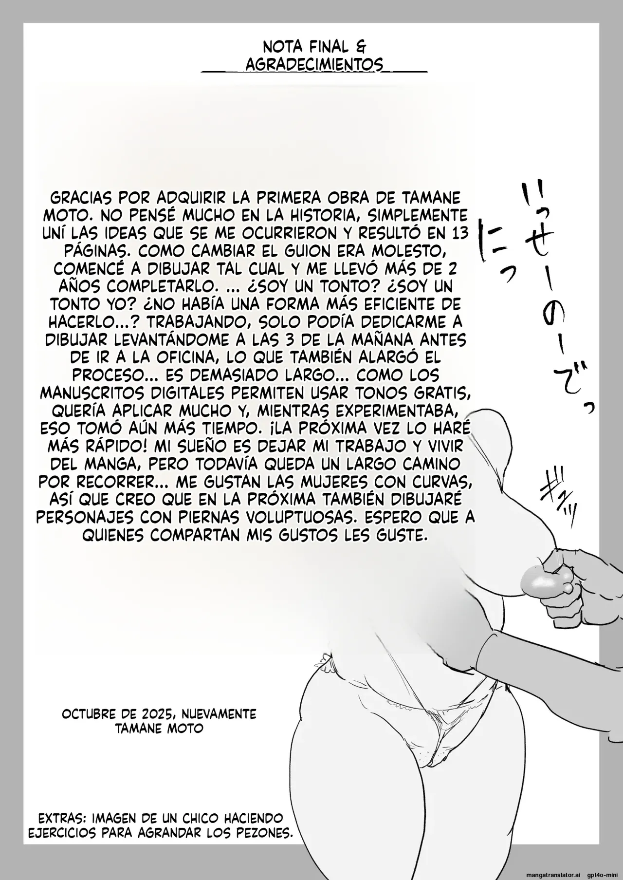 [Tamane Moto] Muchi Ashi Kuso Onna no Junan｜La Penuria de una Odiosa Mujer Voluptuosa [Spanish] [FallenSub] Bildnummer 115