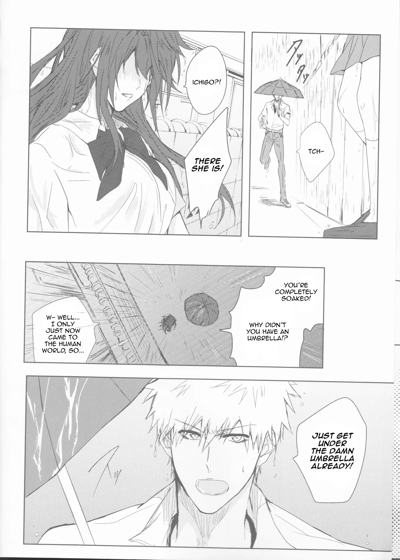 [Femme Fatale no Yuuutsu (Sagara)] Ceaseless Lustful Rain (Bleach) [English] [kireiTL] 이미지 번호 6