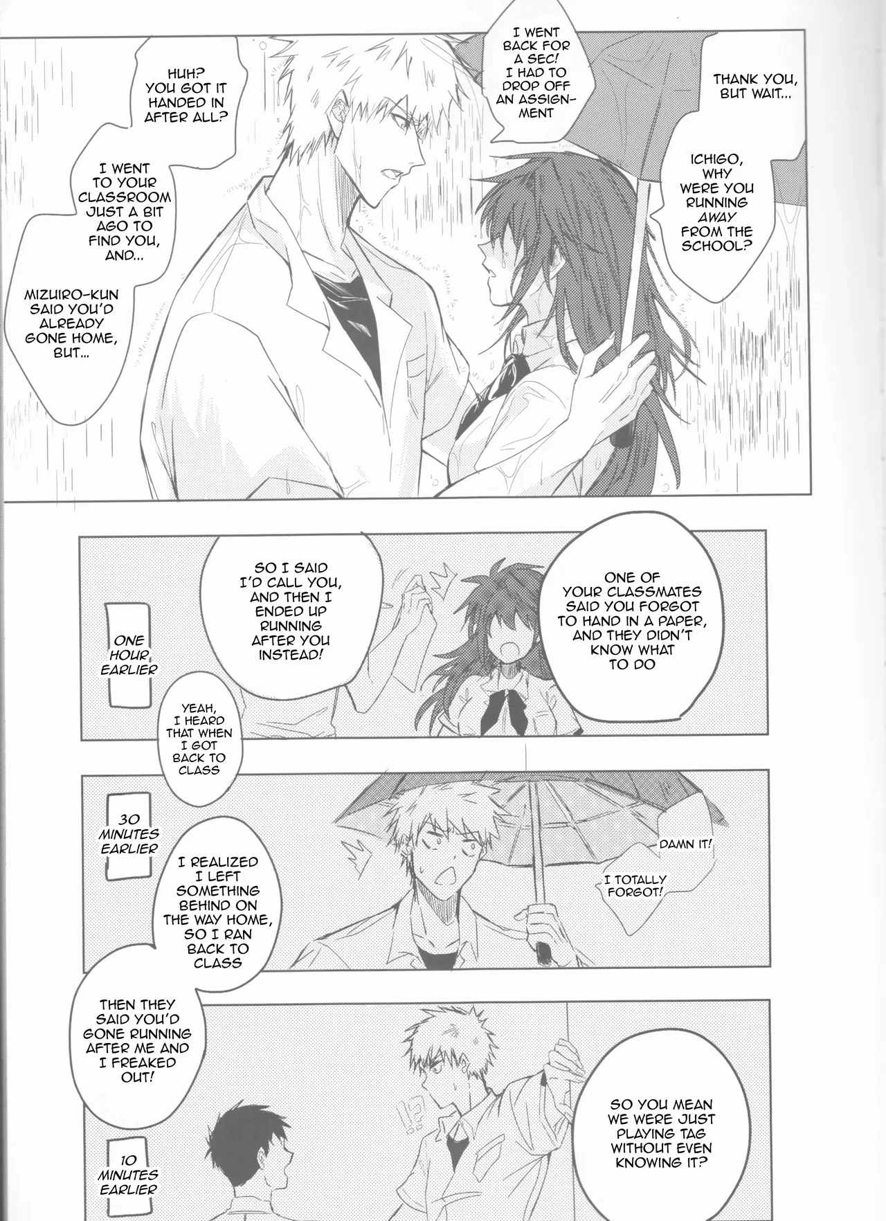 [Femme Fatale no Yuuutsu (Sagara)] Ceaseless Lustful Rain (Bleach) [English] [kireiTL] 이미지 번호 7
