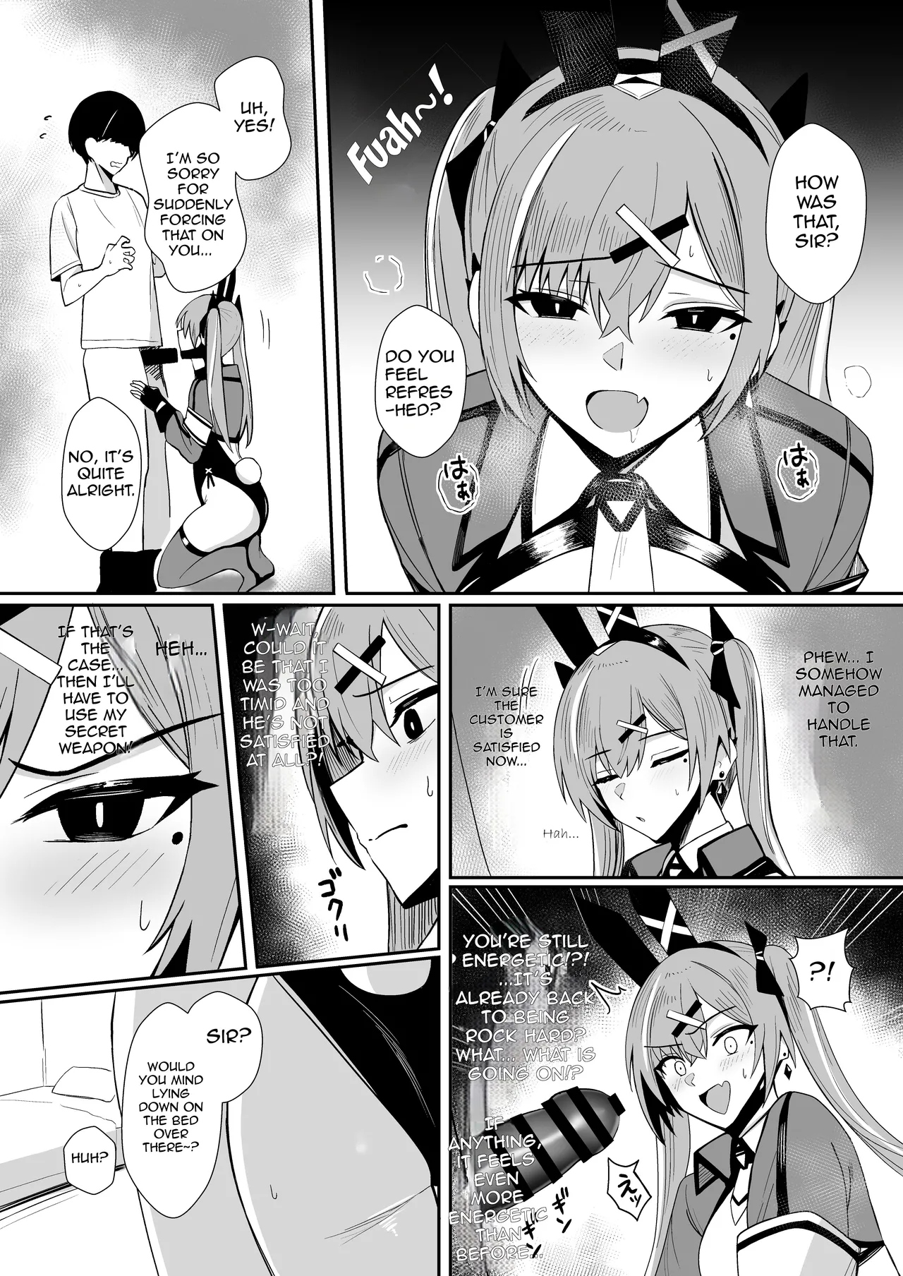 [HoneyRoad (Bee Doushi)] Haitatsu Bunny Girl to Service Ecchi 4 - Delivery Bunny Girl [English] [Digital] 画像番号 16