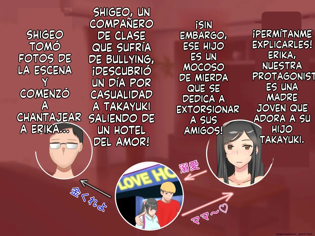 Musuko no Dokyuusei ni NTR & Haramaserareta Kyonyuu Bijin Haha (Spanish) MTL image number 2