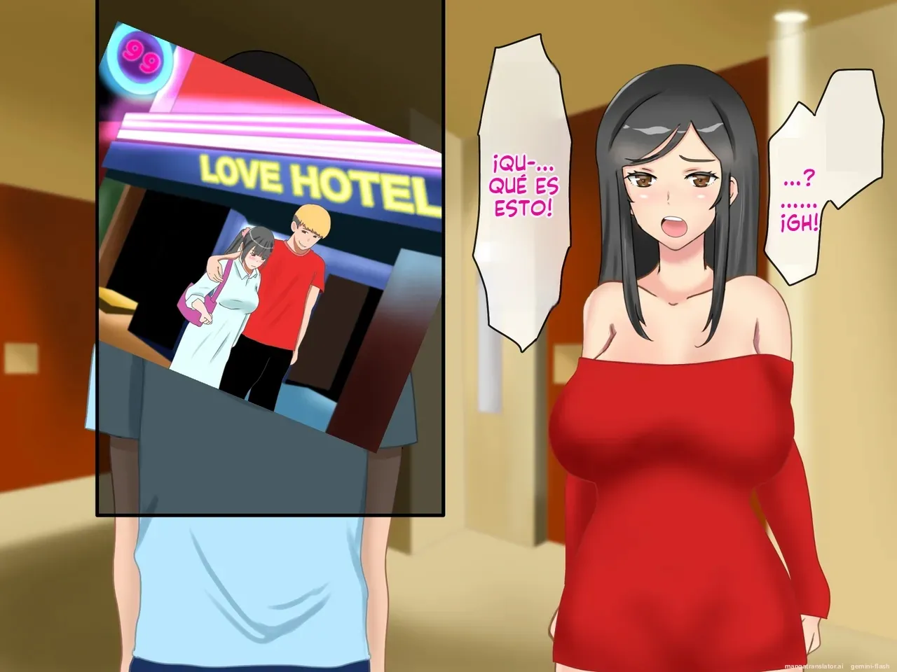 Musuko no Dokyuusei ni NTR & Haramaserareta Kyonyuu Bijin Haha (Spanish) MTL image number 5