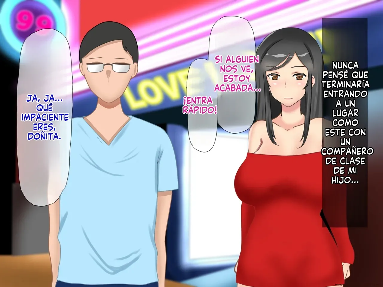 Musuko no Dokyuusei ni NTR & Haramaserareta Kyonyuu Bijin Haha (Spanish) MTL image number 59