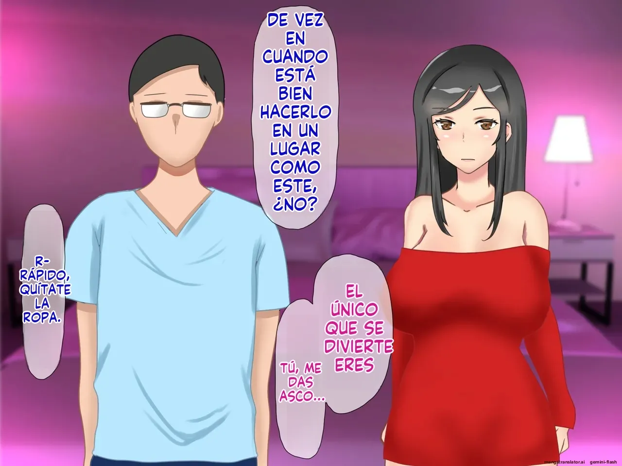 Musuko no Dokyuusei ni NTR & Haramaserareta Kyonyuu Bijin Haha (Spanish) MTL image number 60