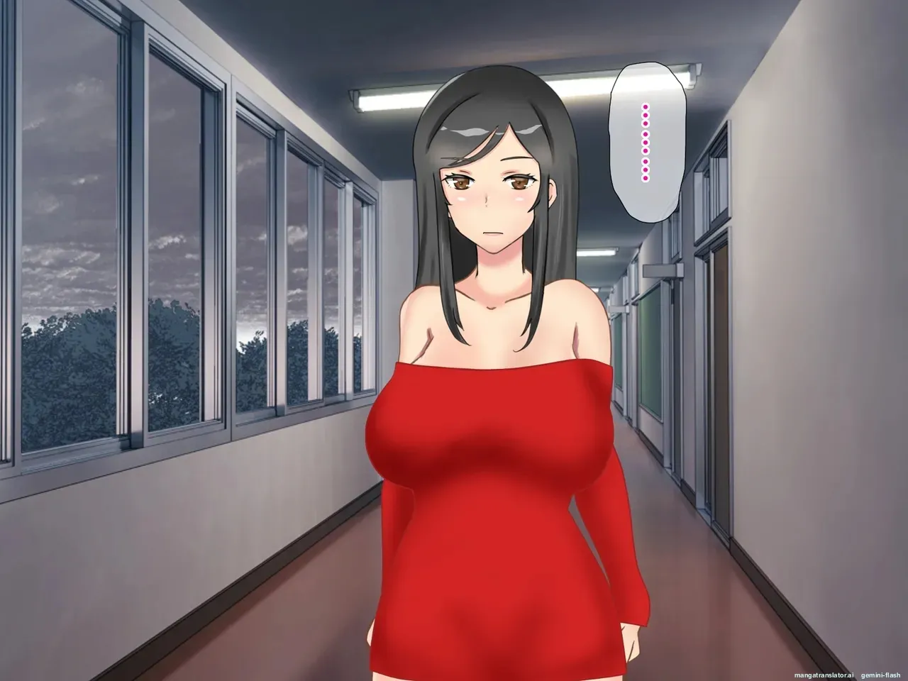 Musuko no Dokyuusei ni NTR & Haramaserareta Kyonyuu Bijin Haha (Spanish) MTL image number 80