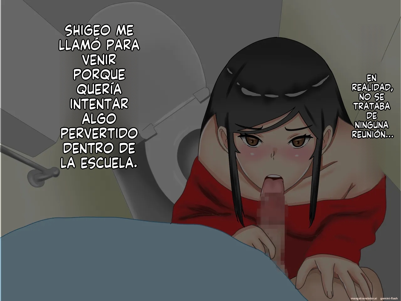 Musuko no Dokyuusei ni NTR & Haramaserareta Kyonyuu Bijin Haha (Spanish) MTL image number 81