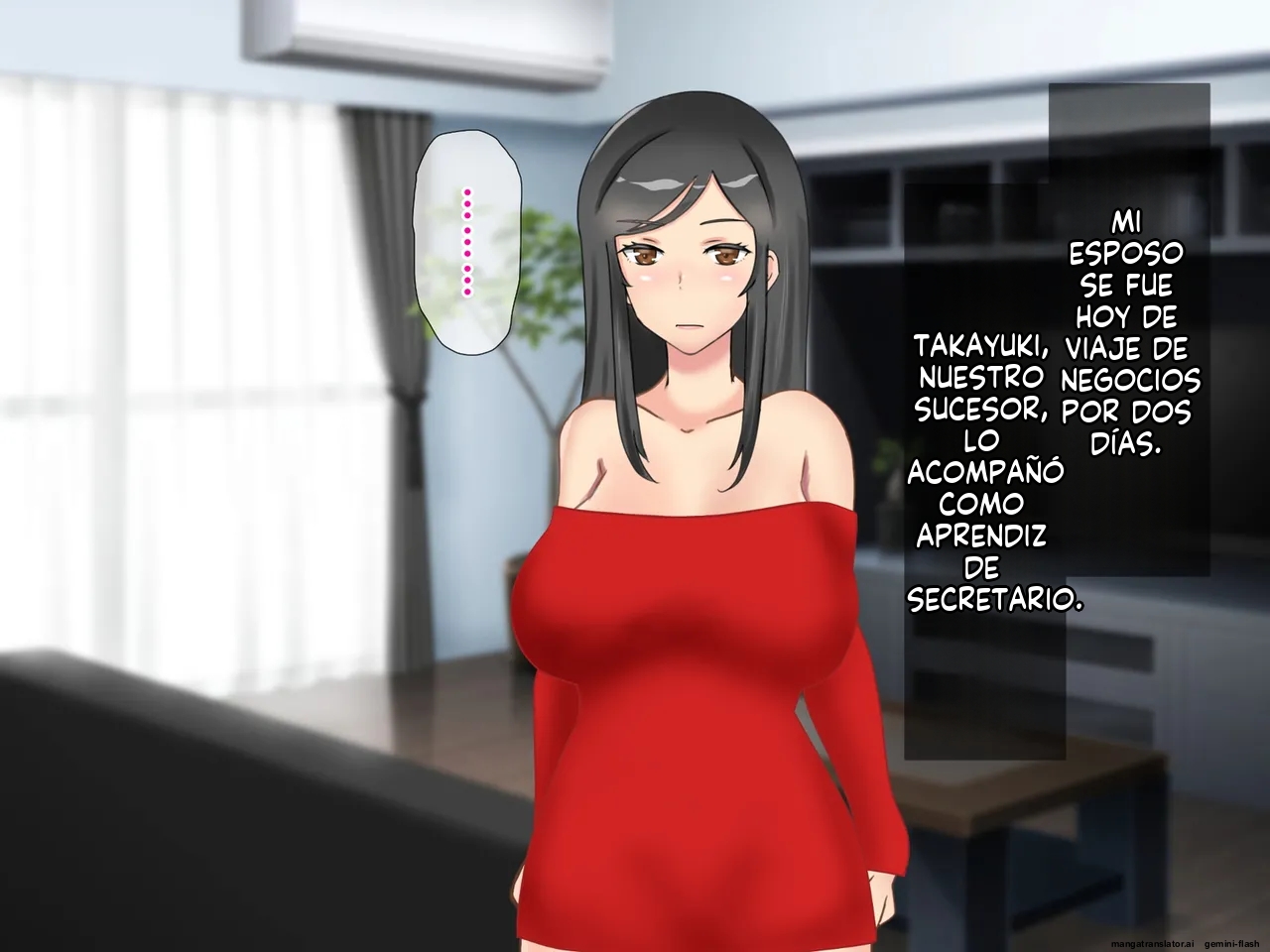 Musuko no Dokyuusei ni NTR & Haramaserareta Kyonyuu Bijin Haha (Spanish) MTL image number 97