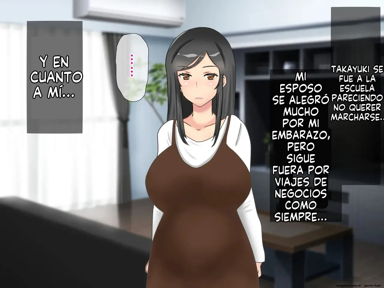 Musuko no Dokyuusei ni NTR & Haramaserareta Kyonyuu Bijin Haha (Spanish) MTL image number 137