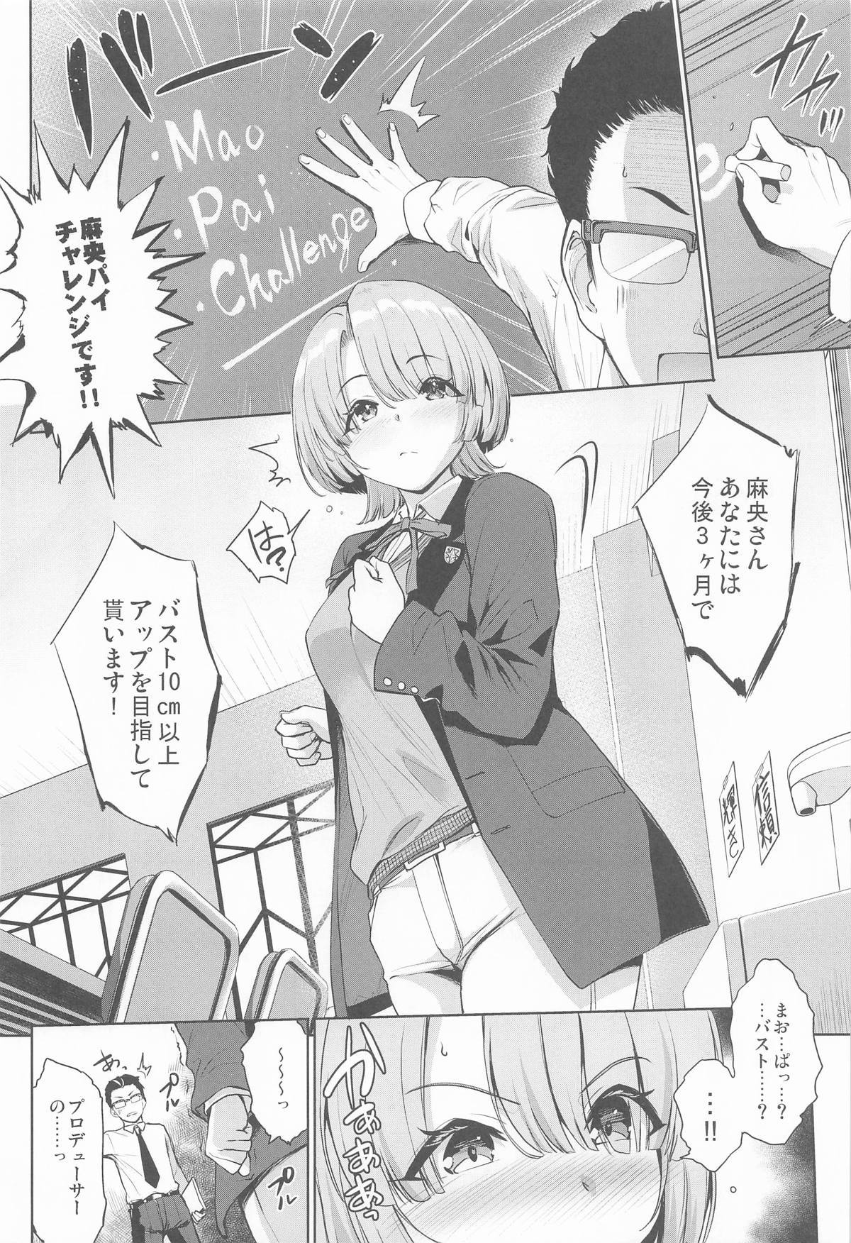 [Jouji Mujoh (Shinozuka George)] Mao Pai o Omoikkiri Sodatete Miru Hon (Gakuen IDOLM@STER) [2026-01-22] numero di immagine  5