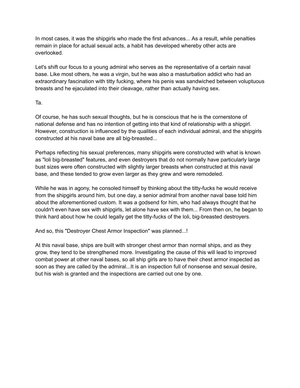 [Eriaryuu (H Miyata, Belko)] Kuchiku-kan Kyoubu Soukou Kensa (Kantai Collection -KanColle-) [Digital] [ Rough English] 图片编号 8