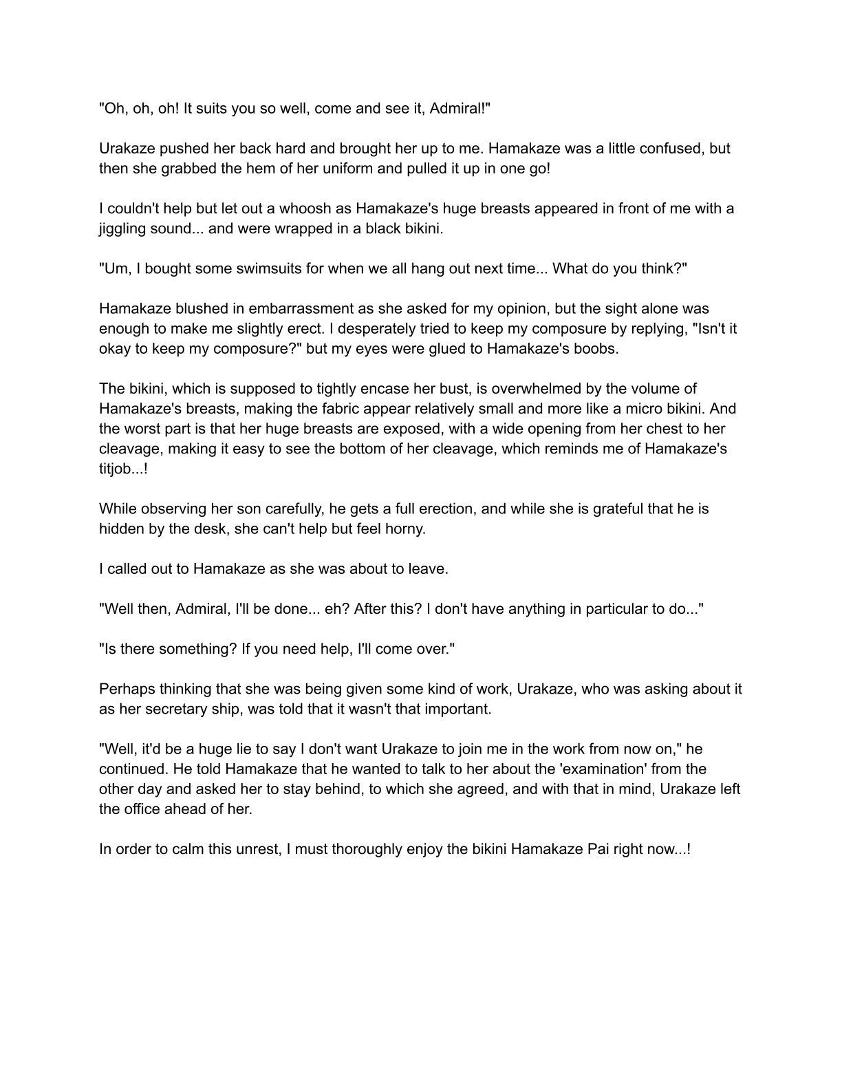 [Eriaryuu (H Miyata, Belko)] Kuchiku-kan Kyoubu Soukou Kensa (Kantai Collection -KanColle-) [Digital] [ Rough English] 图片编号 25