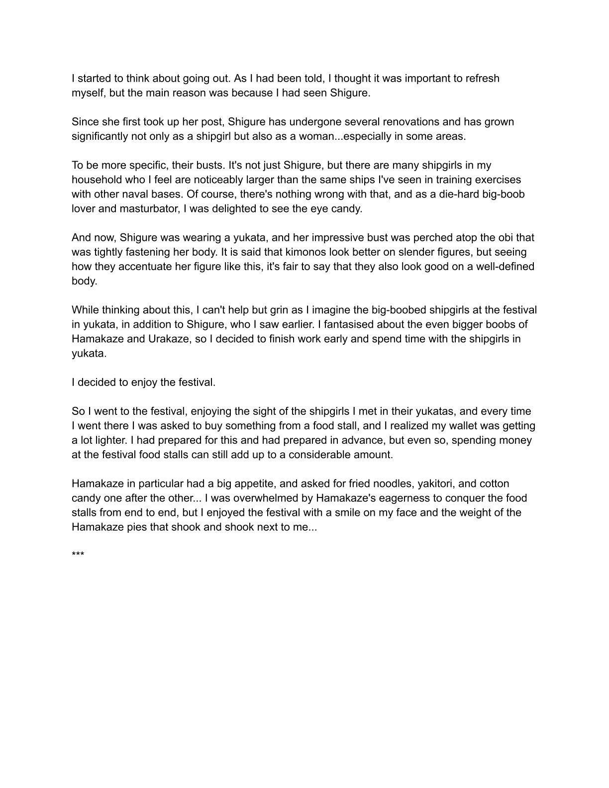 [Eriaryuu (H Miyata, Belko)] Kuchiku-kan Kyoubu Soukou Kensa (Kantai Collection -KanColle-) [Digital] [ Rough English] 图片编号 38