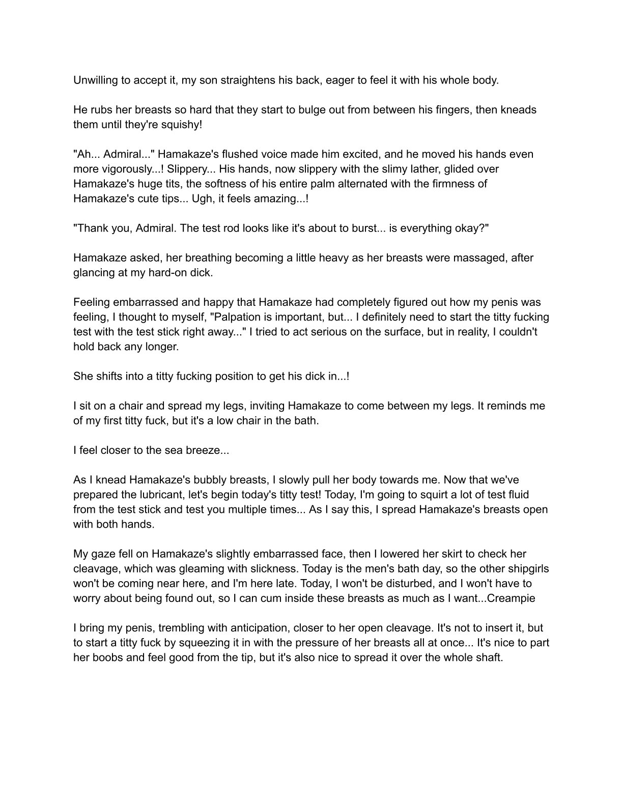 [Eriaryuu (H Miyata, Belko)] Kuchiku-kan Kyoubu Soukou Kensa (Kantai Collection -KanColle-) [Digital] [ Rough English] 图片编号 52