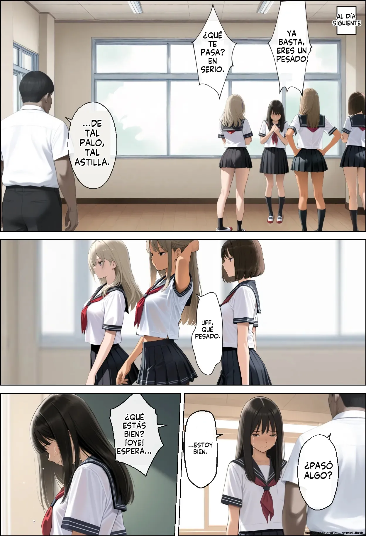 Musume-tachi. mukashi, daisuki datta onna no musume, ore o ijimeta otoko no musume - ステラぴんく (Spanish) MTL numero di immagine  21