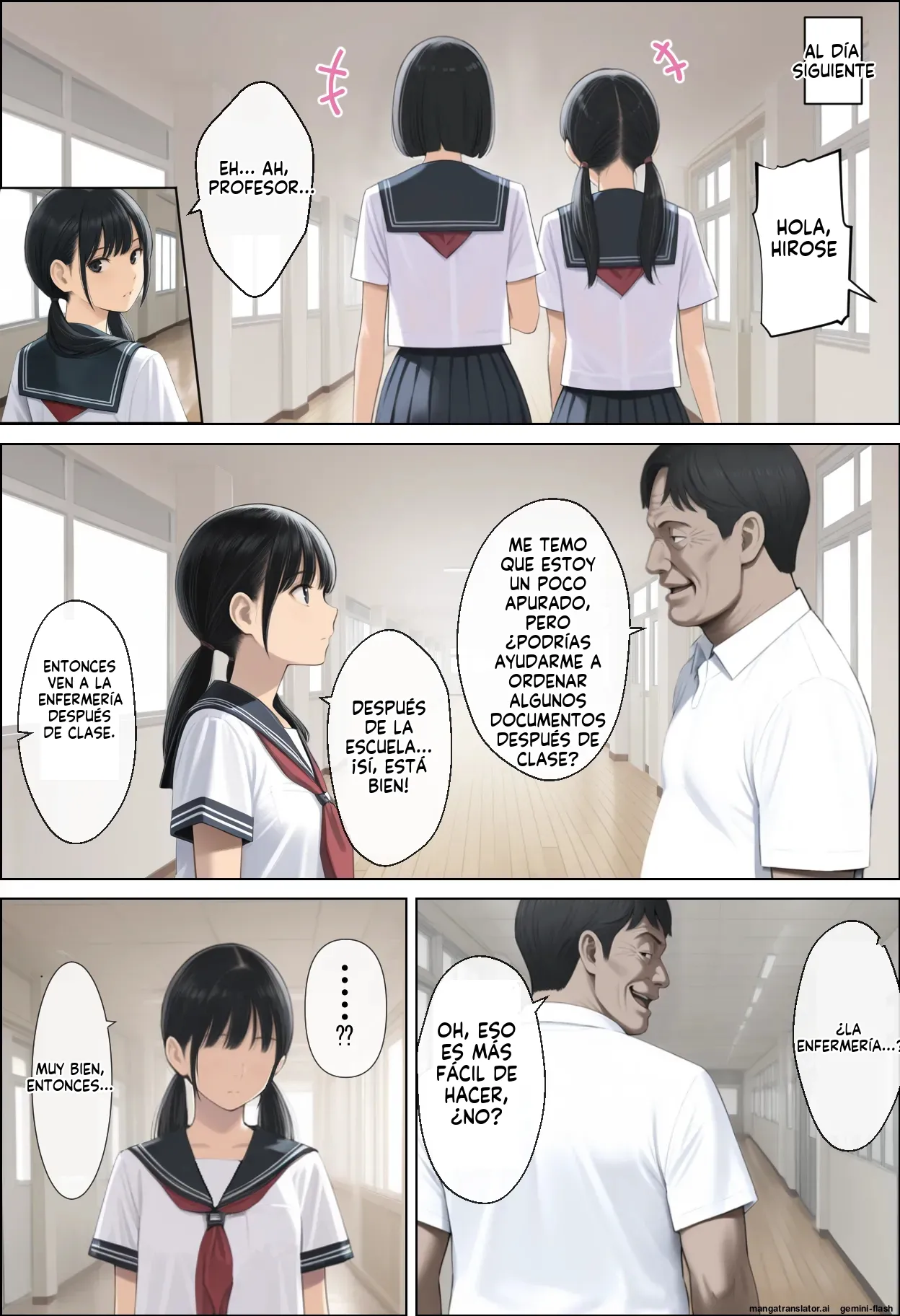 Musume-tachi. mukashi, daisuki datta onna no musume, ore o ijimeta otoko no musume - ステラぴんく (Spanish) MTL numero di immagine  36