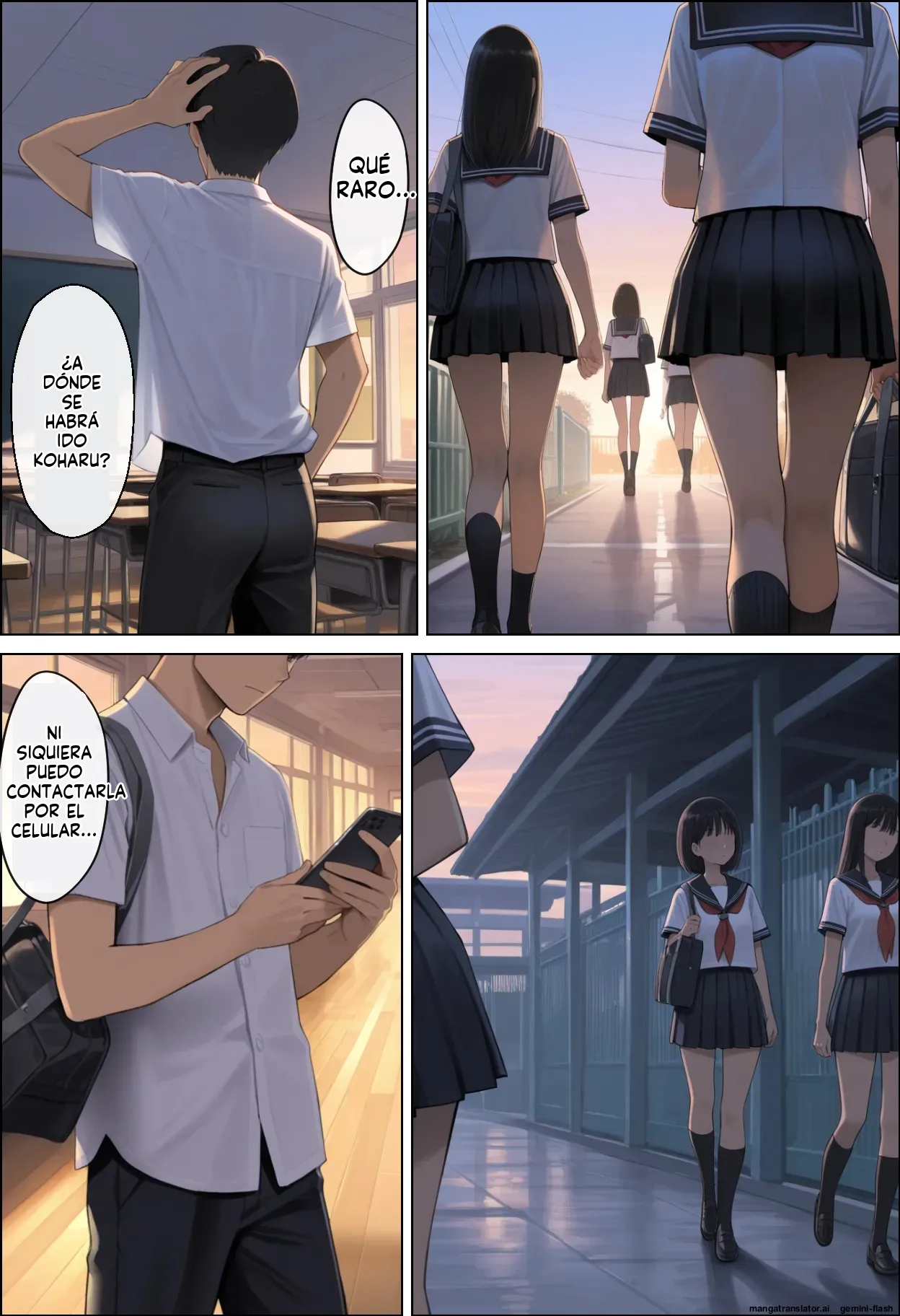 Musume-tachi. mukashi, daisuki datta onna no musume, ore o ijimeta otoko no musume - ステラぴんく (Spanish) MTL numero di immagine  56