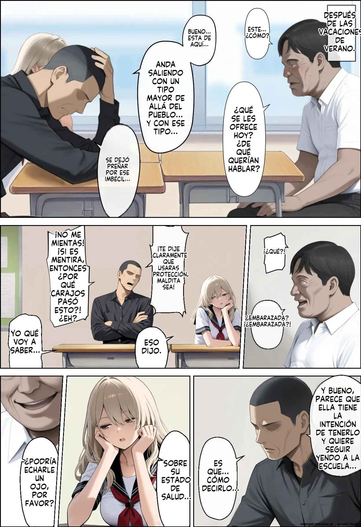 Musume-tachi. mukashi, daisuki datta onna no musume, ore o ijimeta otoko no musume - ステラぴんく (Spanish) MTL numero di immagine  64