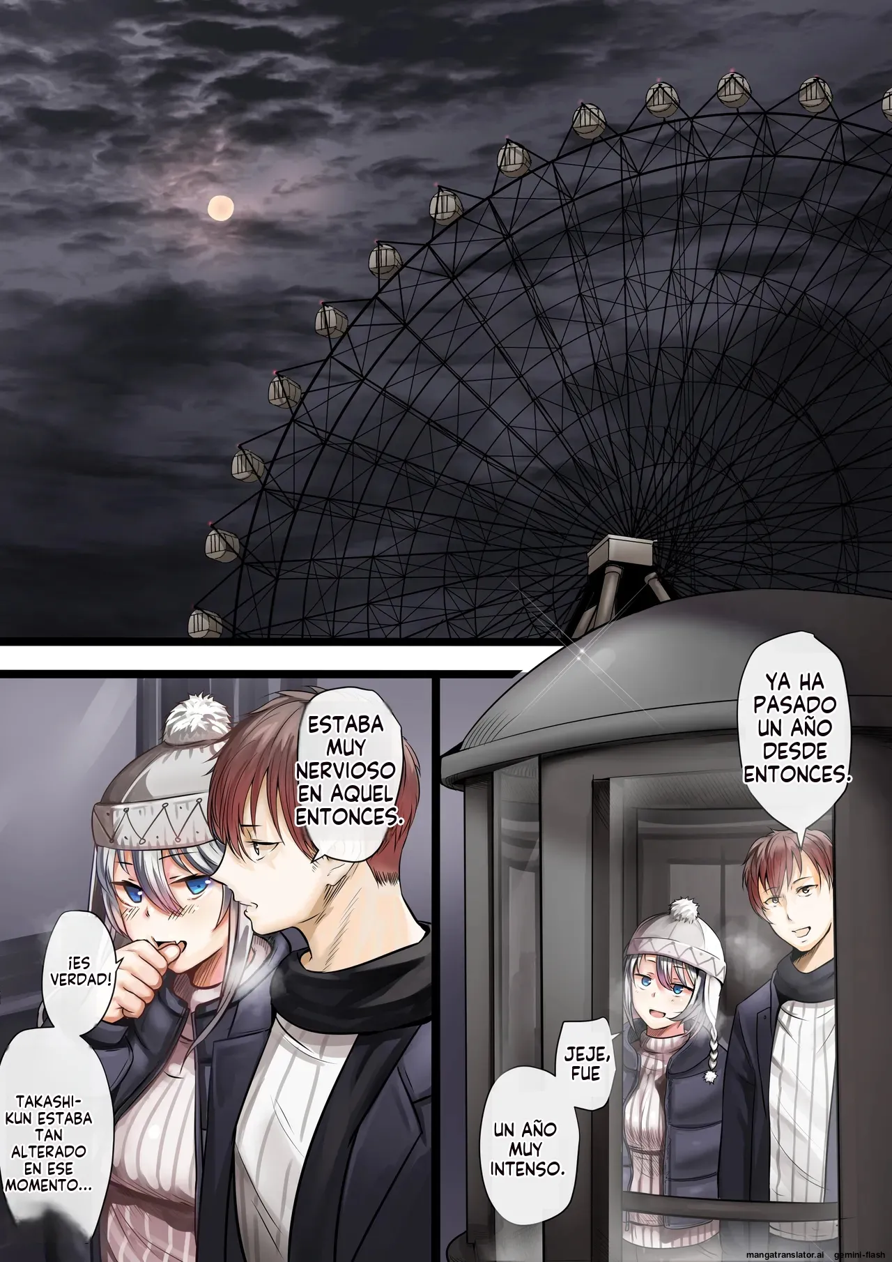 [Calm Atmosphere (Shinya)] Hitozuma no Watashi ga "Ai" shite Ii no wa Danna dake? Hajimari no Shou [Spanish] [MTL] image number 7