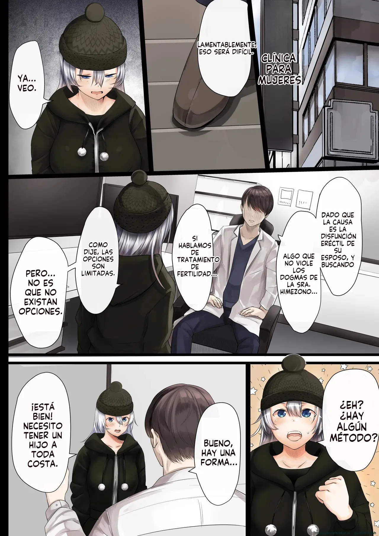 [Calm Atmosphere (Shinya)] Hitozuma no Watashi ga "Ai" shite Ii no wa Danna dake? Hajimari no Shou [Spanish] [MTL] image number 16