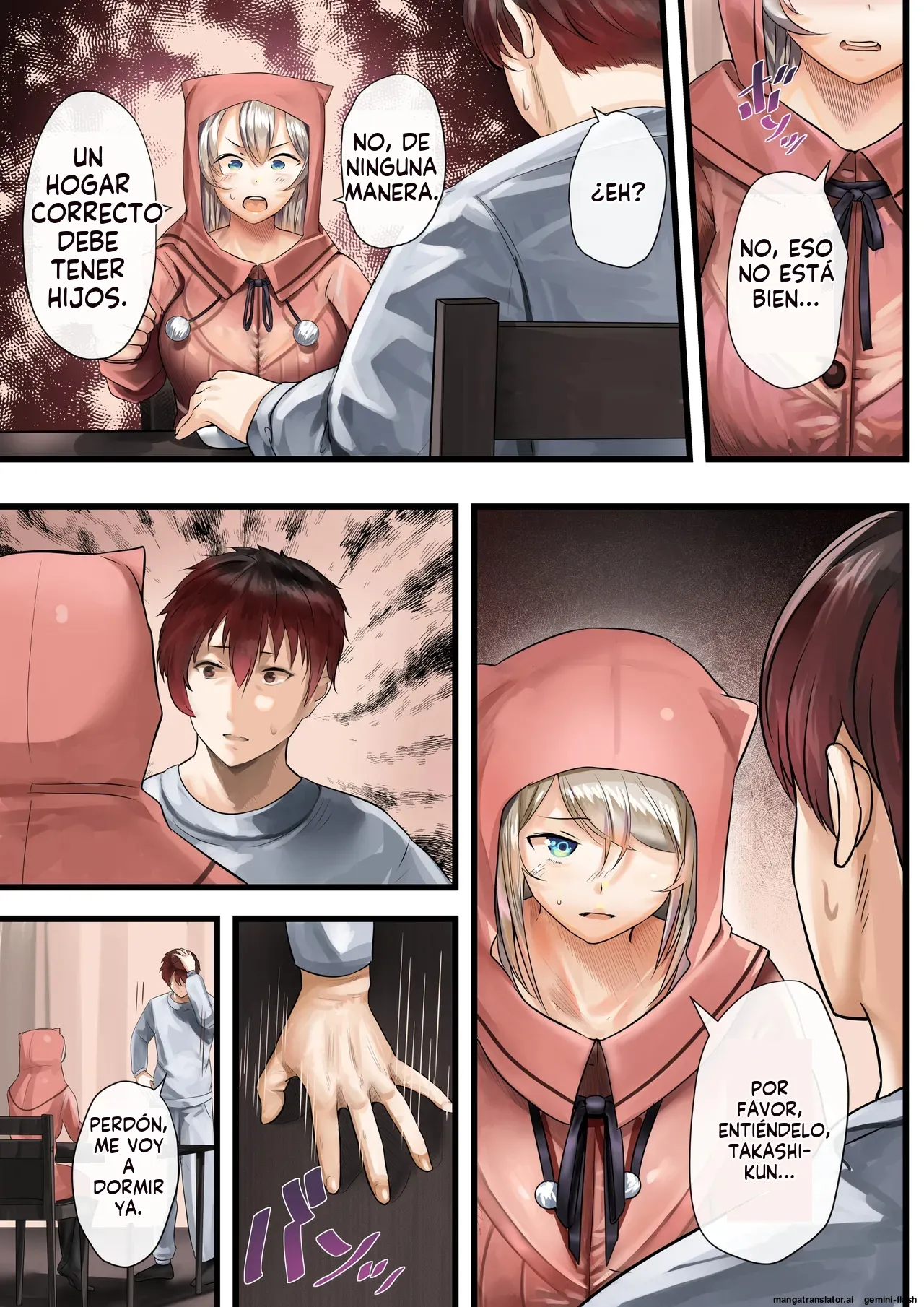 [Calm Atmosphere (Shinya)] Hitozuma no Watashi ga "Ai" shite Ii no wa Danna dake? Hajimari no Shou [Spanish] [MTL] image number 19