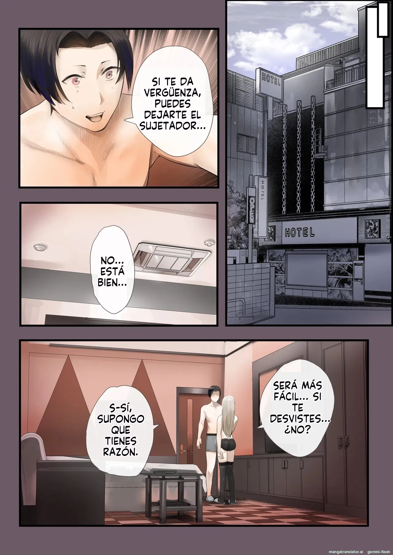 [Calm Atmosphere (Shinya)] Hitozuma no Watashi ga "Ai" shite Ii no wa Danna dake? Hajimari no Shou [Spanish] [MTL] image number 32