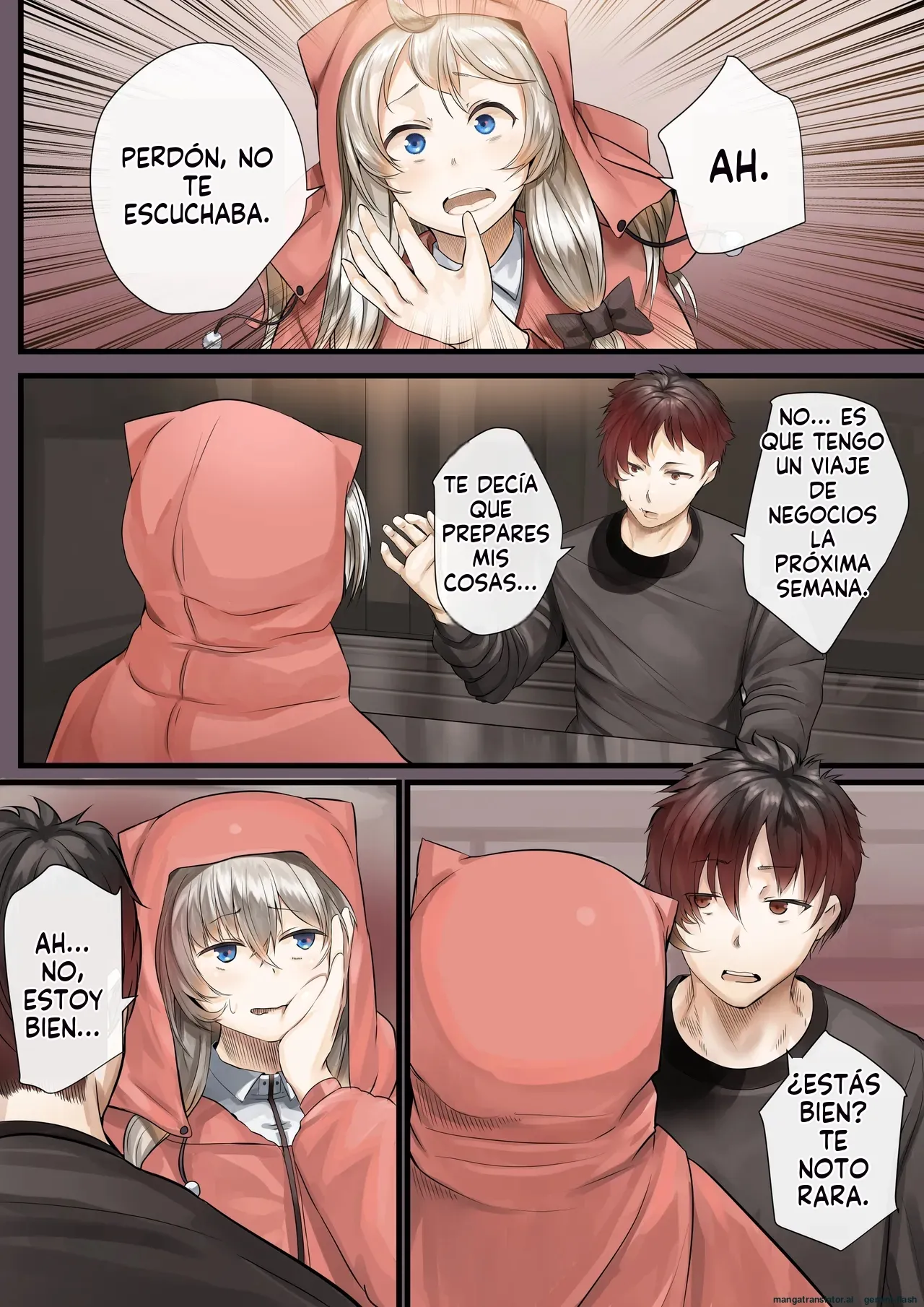 [Calm Atmosphere (Shinya)] Hitozuma no Watashi ga "Ai" shite Ii no wa Danna dake? Hajimari no Shou [Spanish] [MTL] image number 57