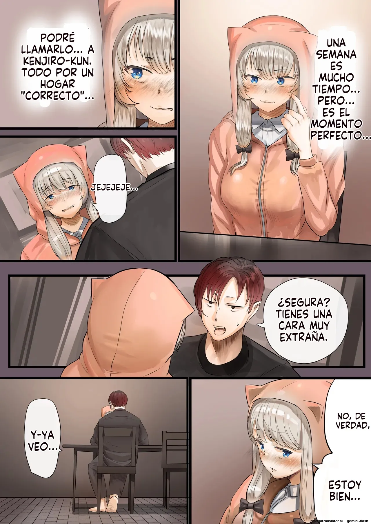 [Calm Atmosphere (Shinya)] Hitozuma no Watashi ga "Ai" shite Ii no wa Danna dake? Hajimari no Shou [Spanish] [MTL] image number 59