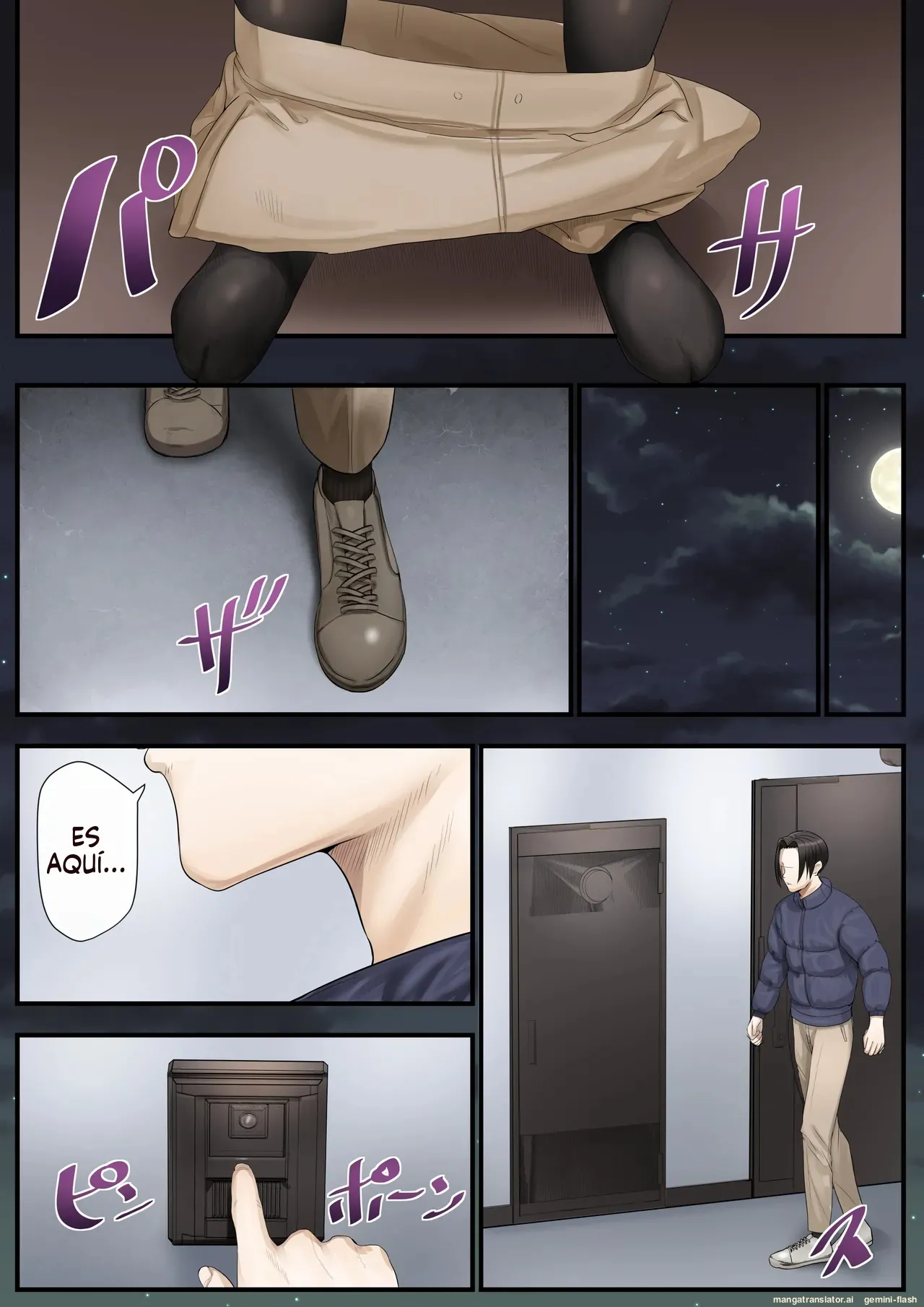 [Calm Atmosphere (Shinya)] Hitozuma no Watashi ga "Ai" shite Ii no wa Danna dake? Hajimari no Shou [Spanish] [MTL] image number 64