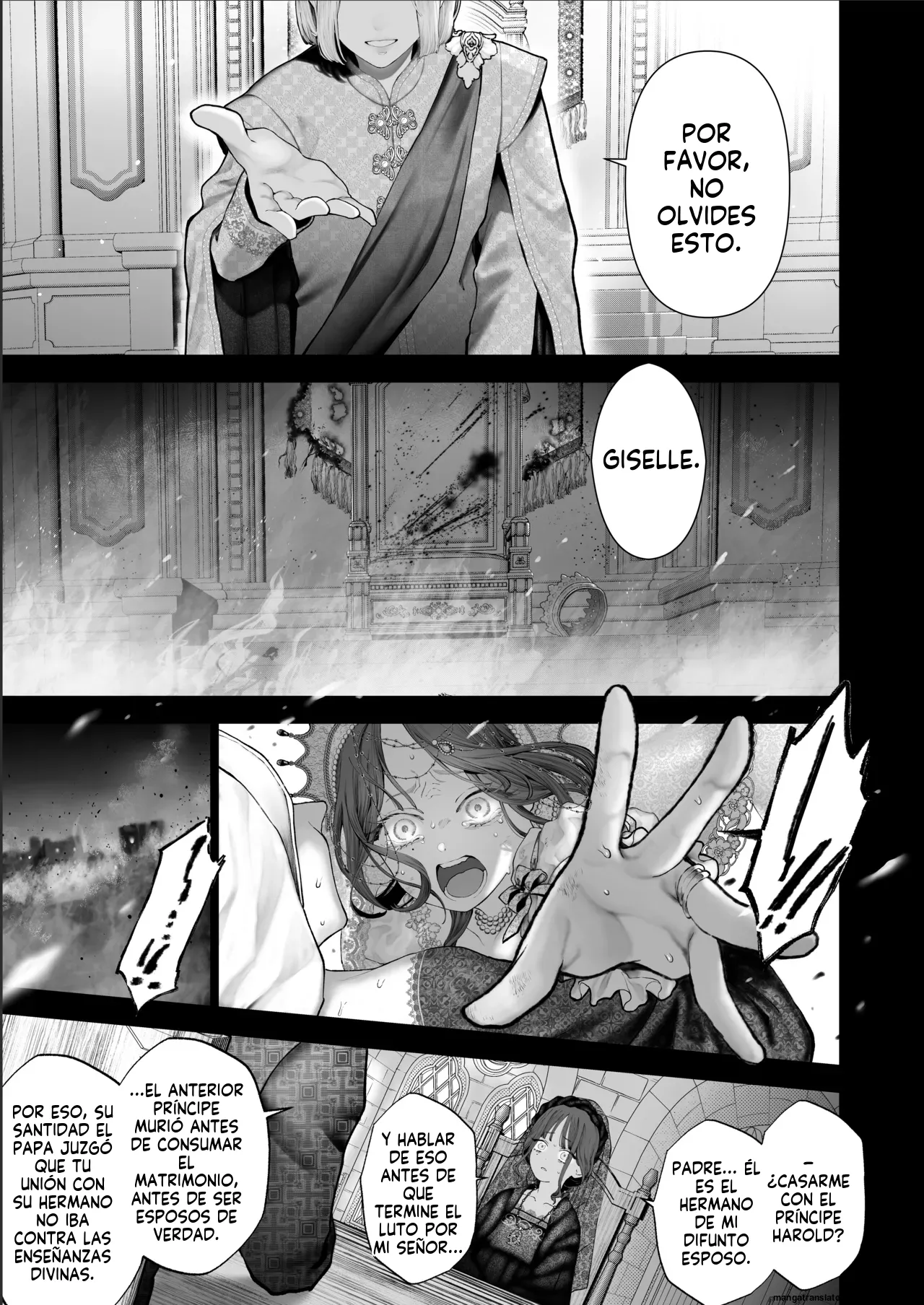 [Kyouniku Kyoushoku (Jagi Iwa)] Houtou Kizoku wa Moto Outaishihi to no Haramasekon de Isogashii - The Rake and The Once Crowned Princess [Spanish] [MTL] [Digital] Bildnummer 84