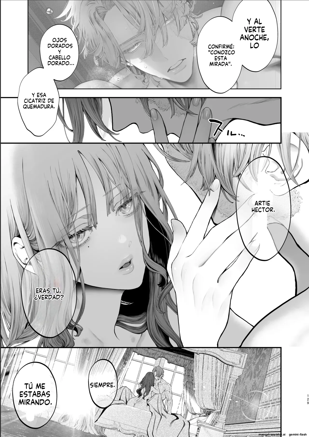 [Kyouniku Kyoushoku (Jagi Iwa)] Houtou Kizoku wa Moto Outaishihi to no Haramasekon de Isogashii - The Rake and The Once Crowned Princess [Spanish] [MTL] [Digital] Bildnummer 128