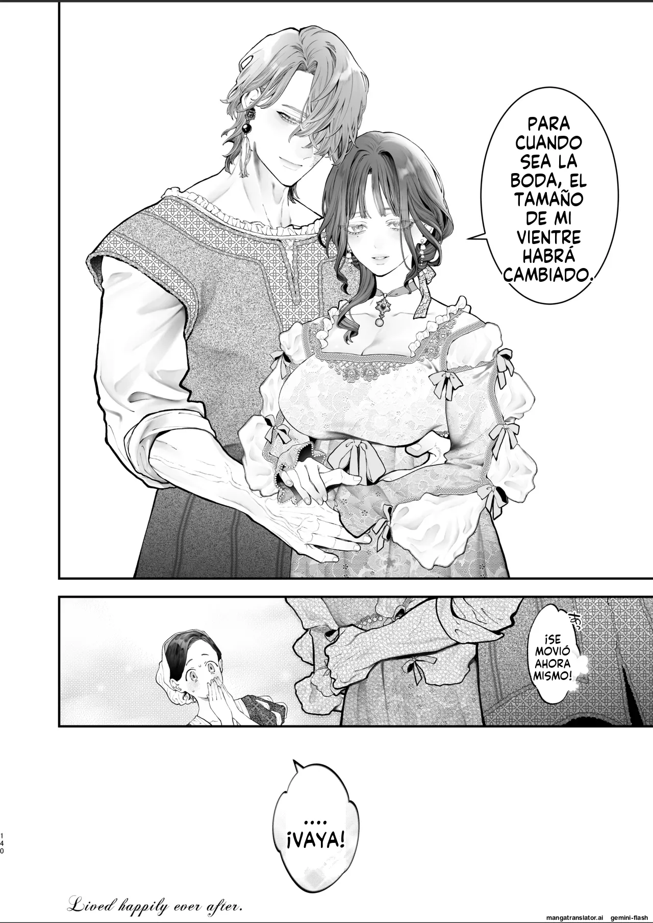 [Kyouniku Kyoushoku (Jagi Iwa)] Houtou Kizoku wa Moto Outaishihi to no Haramasekon de Isogashii - The Rake and The Once Crowned Princess [Spanish] [MTL] [Digital] Bildnummer 139